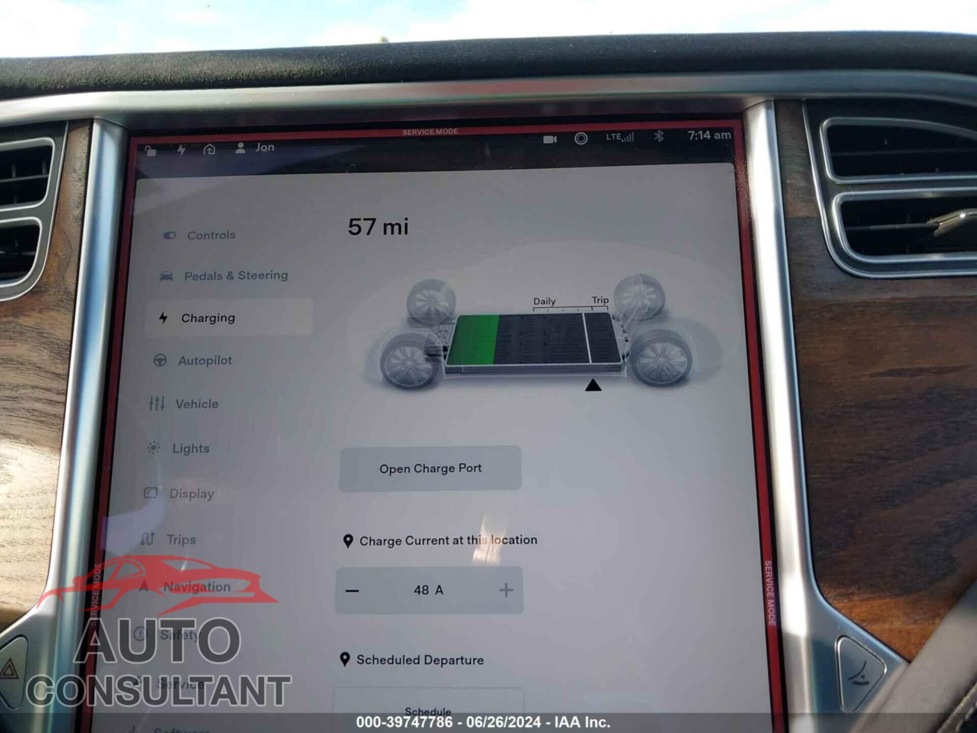 TESLA MODEL S 2017 - 5YJSA1E1XHF196779