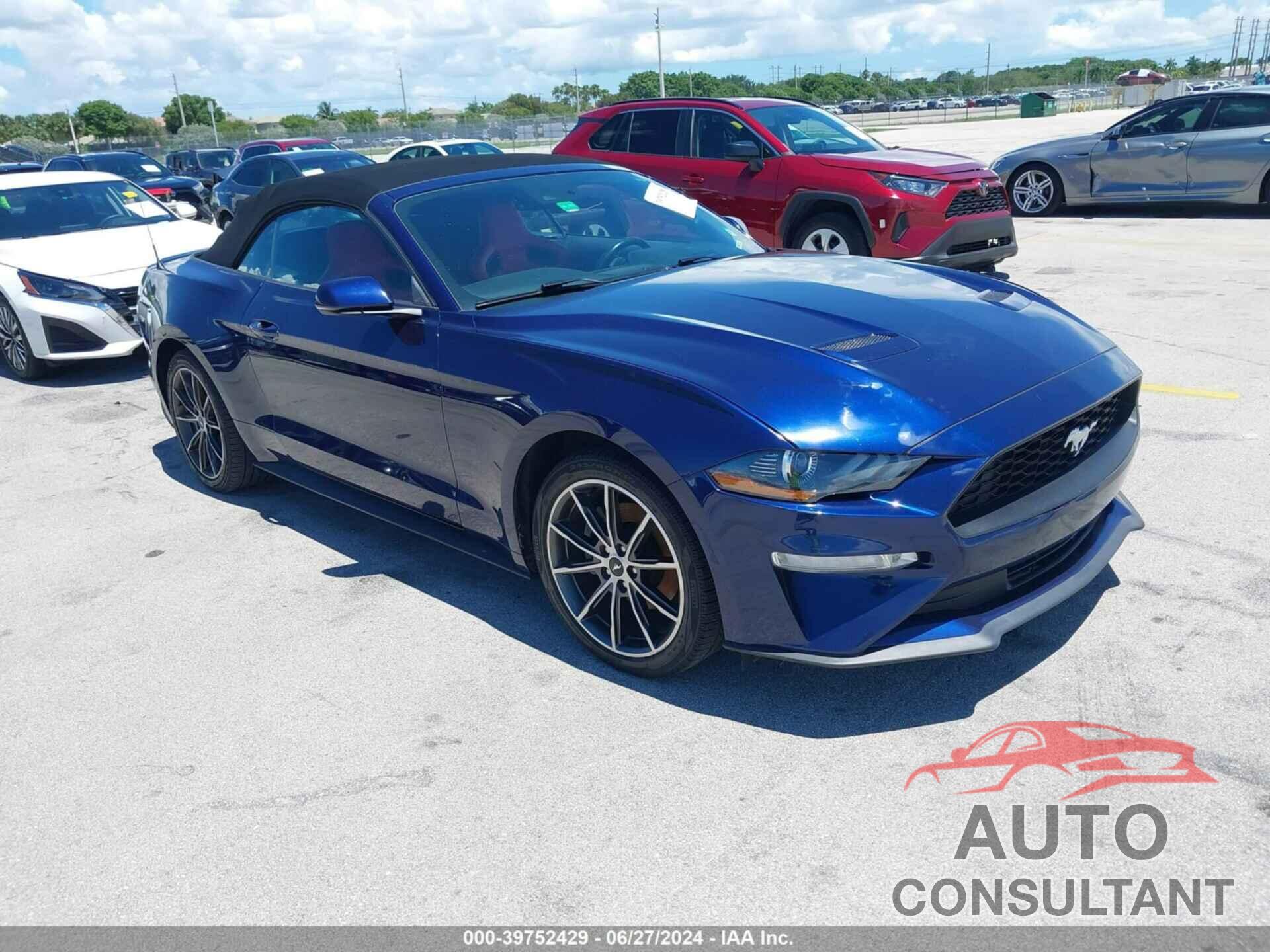 FORD MUSTANG 2019 - 1FATP8UH4K5159350