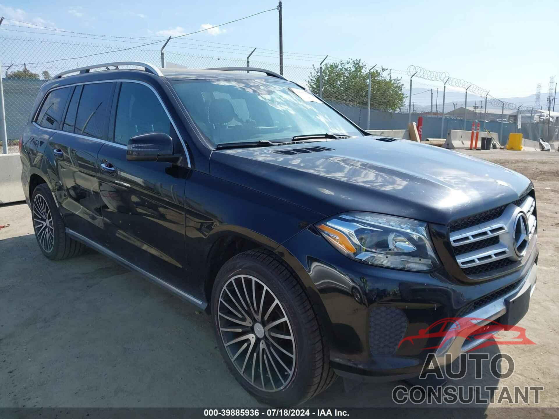 MERCEDES-BENZ GLS 450 2017 - 4JGDF6EE8HA934111