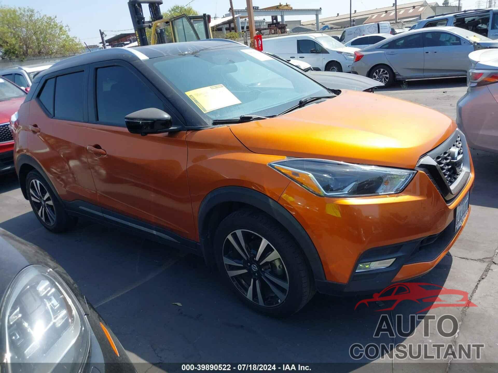 NISSAN KICKS 2019 - 3N1CP5CU9KL534353