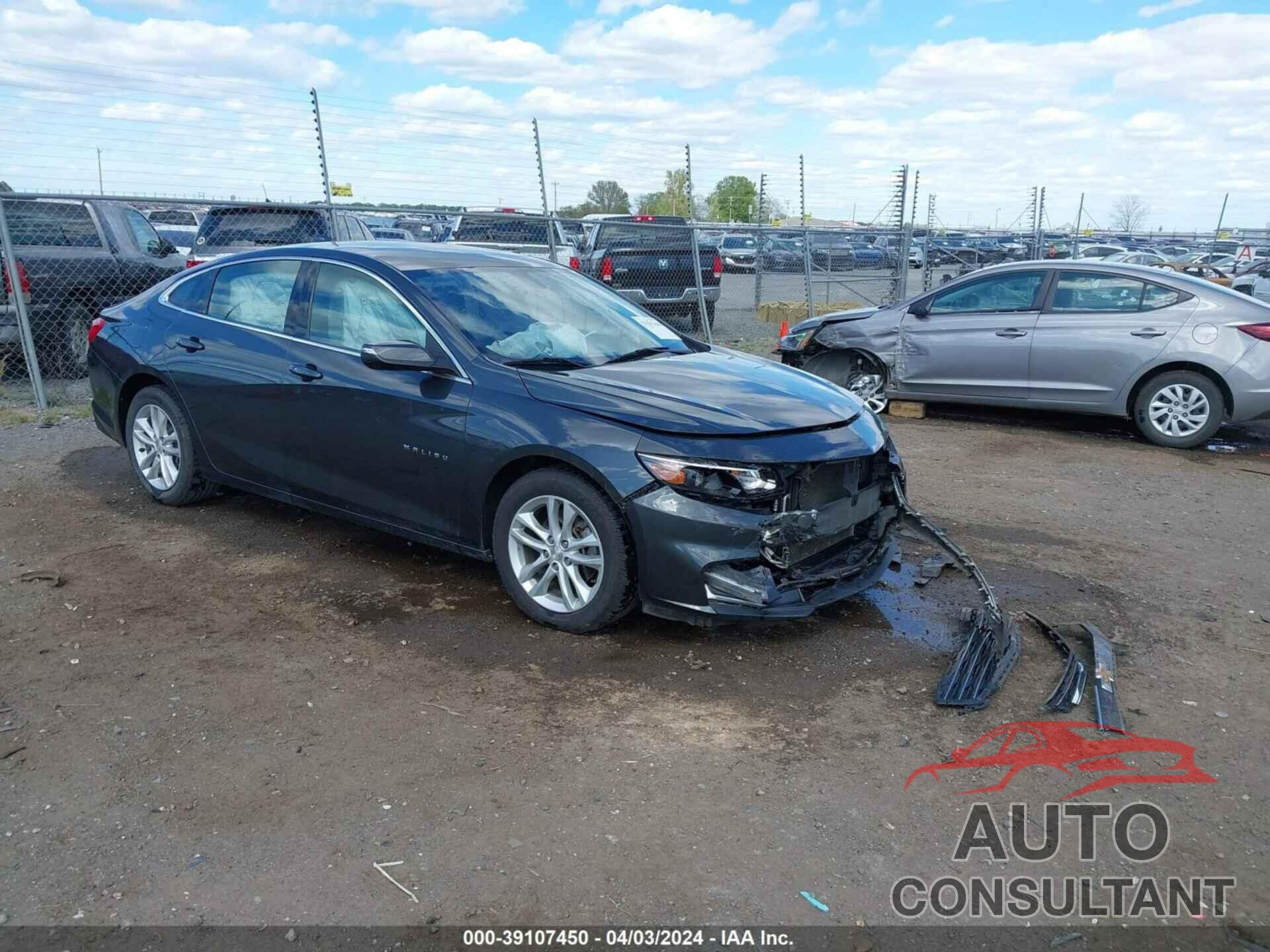 CHEVROLET MALIBU 2017 - 1G1ZE5ST1HF162900