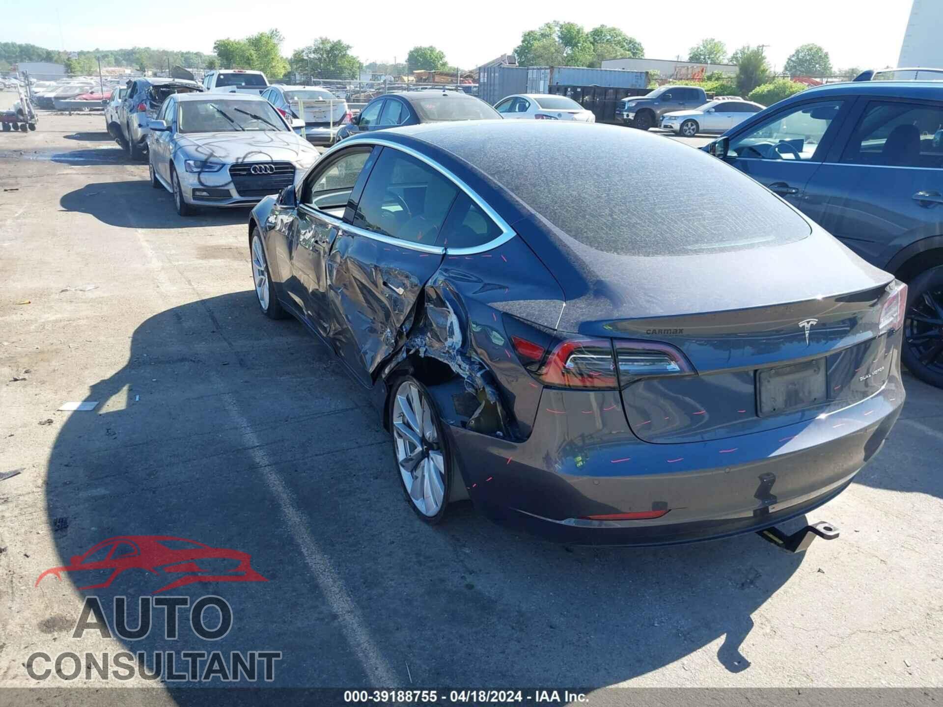 TESLA MODEL 3 2020 - 5YJ3E1EB8LF640039