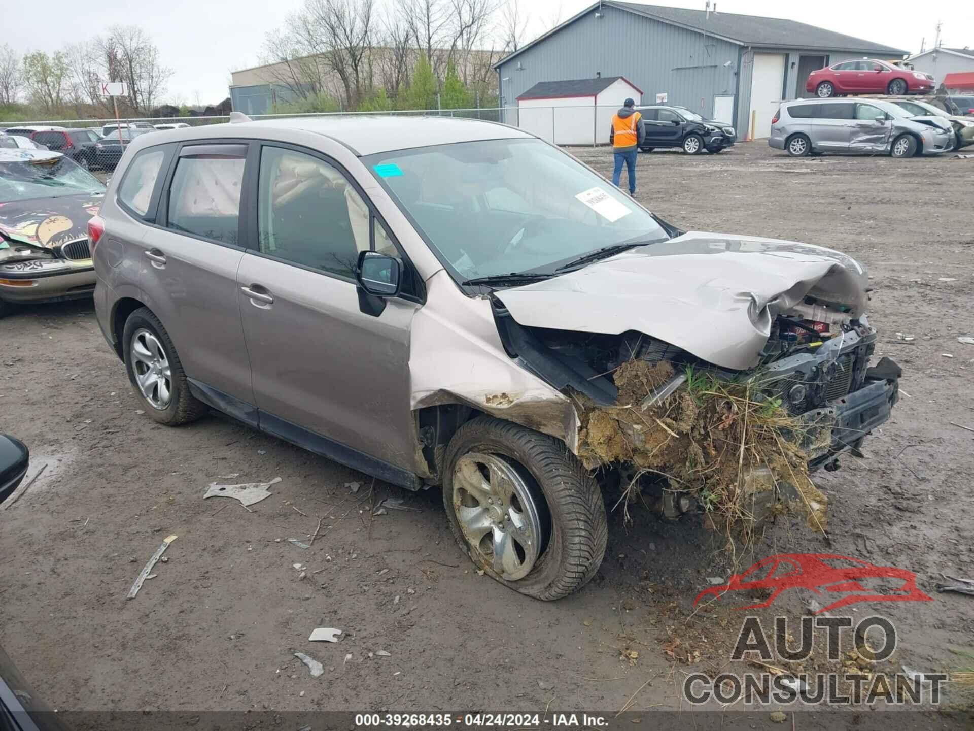 SUBARU FORESTER 2016 - JF2SJAAC0GG430585