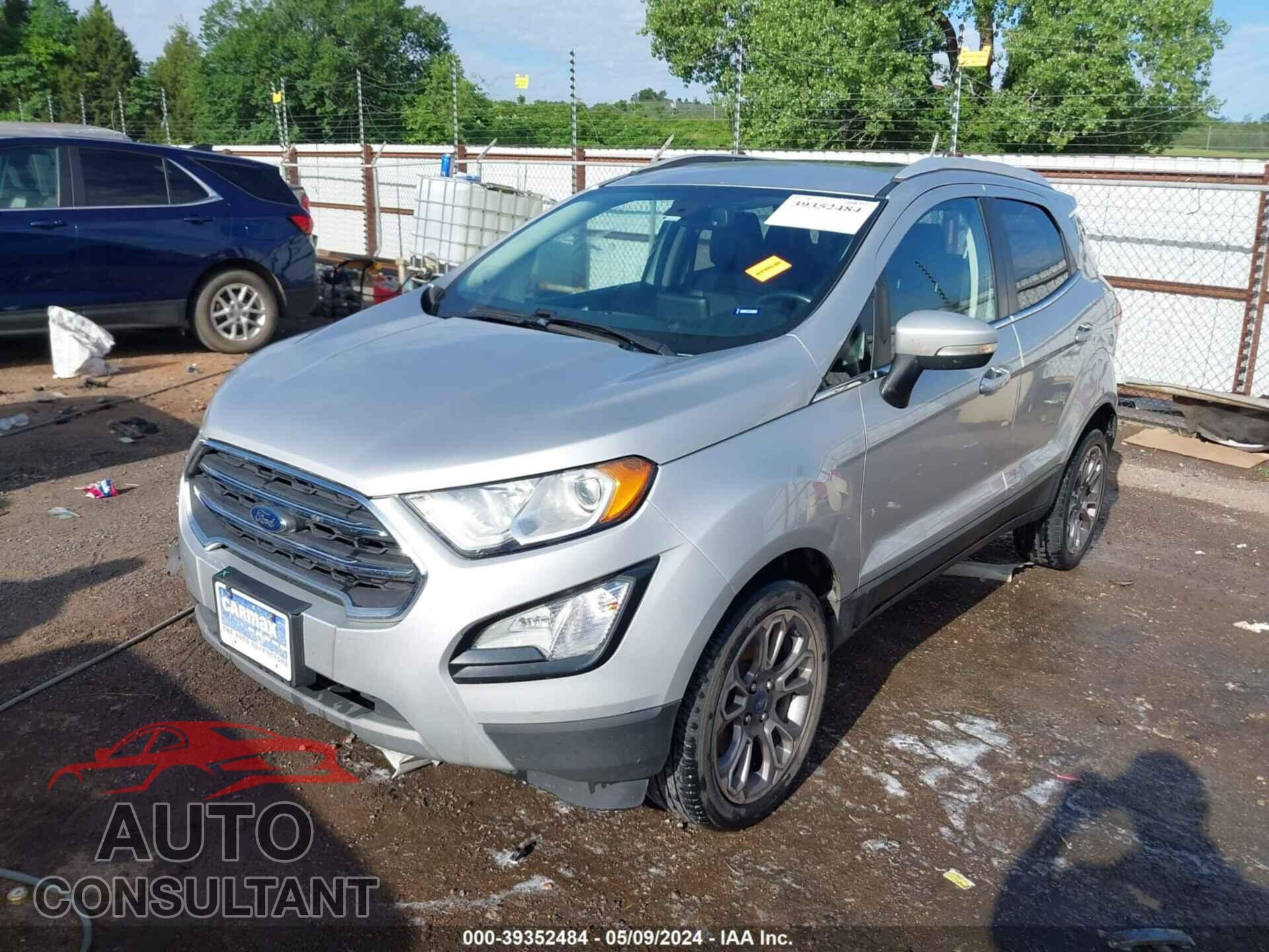 FORD ECOSPORT 2019 - MAJ6S3KL9KC256884