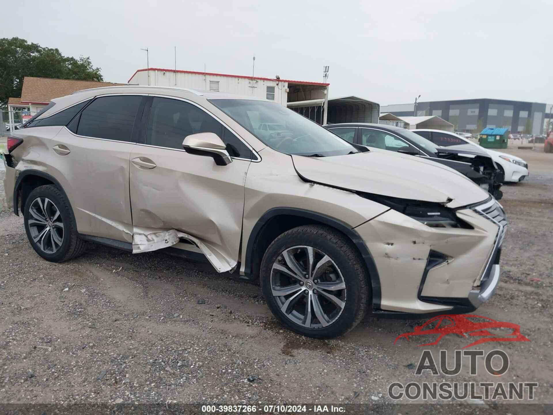 LEXUS RX 2017 - 2T2ZZMCAXHC074077