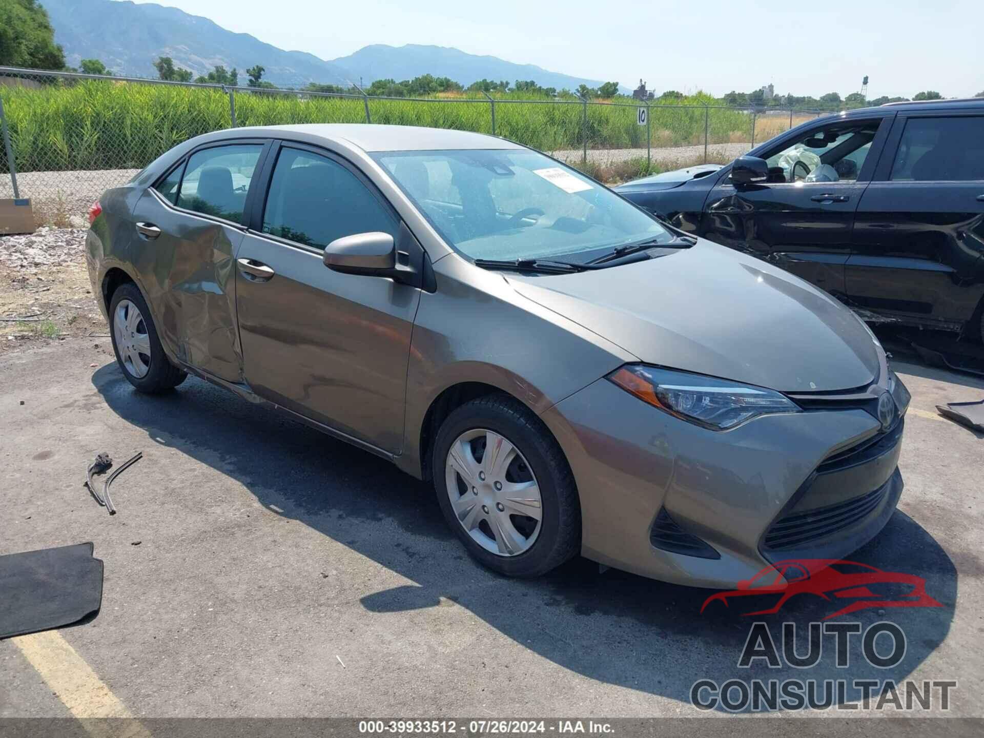 TOYOTA COROLLA 2019 - 5YFBURHE2KP925714
