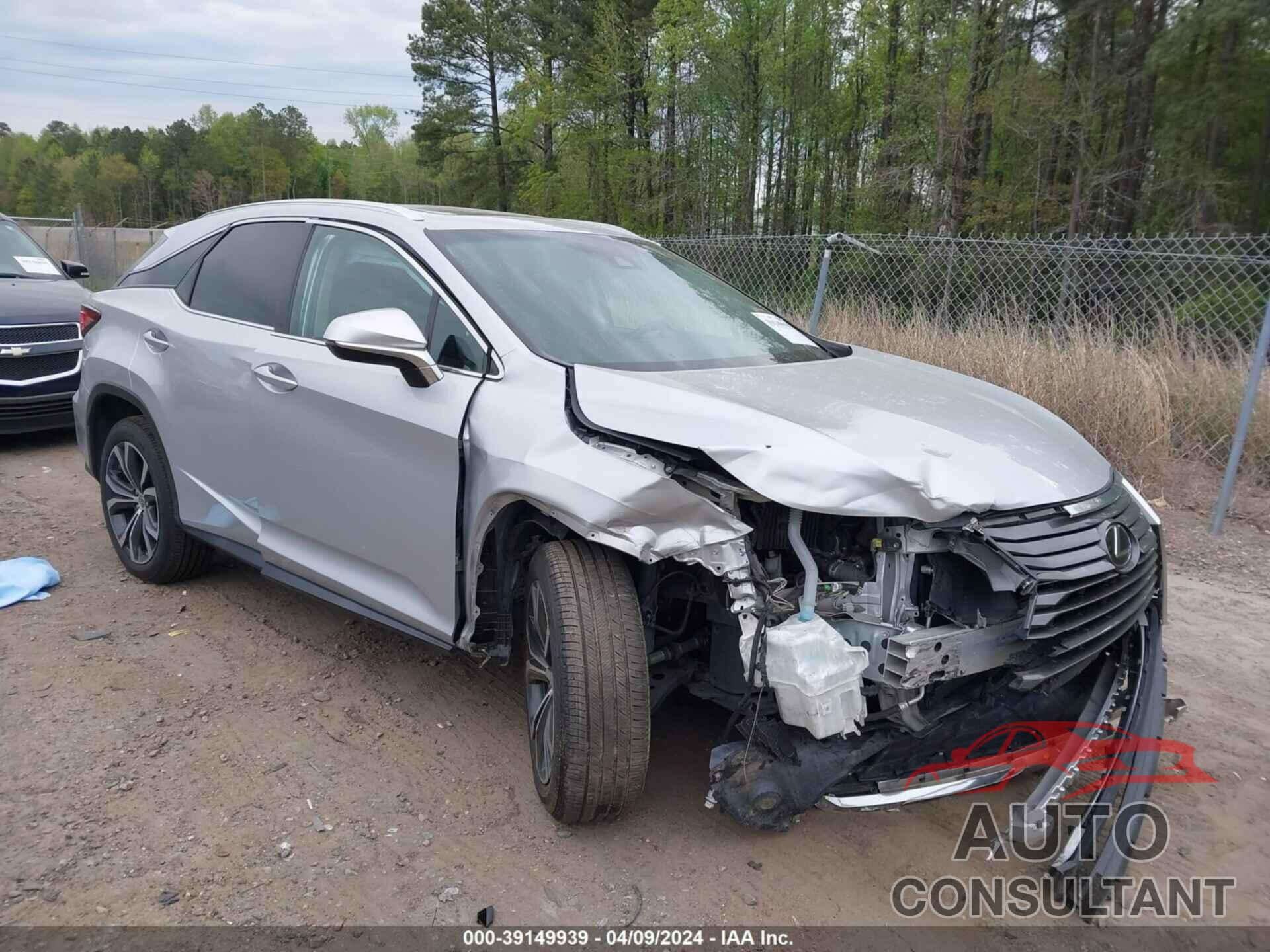 LEXUS RX 2017 - 2T2ZZMCA4HC036196