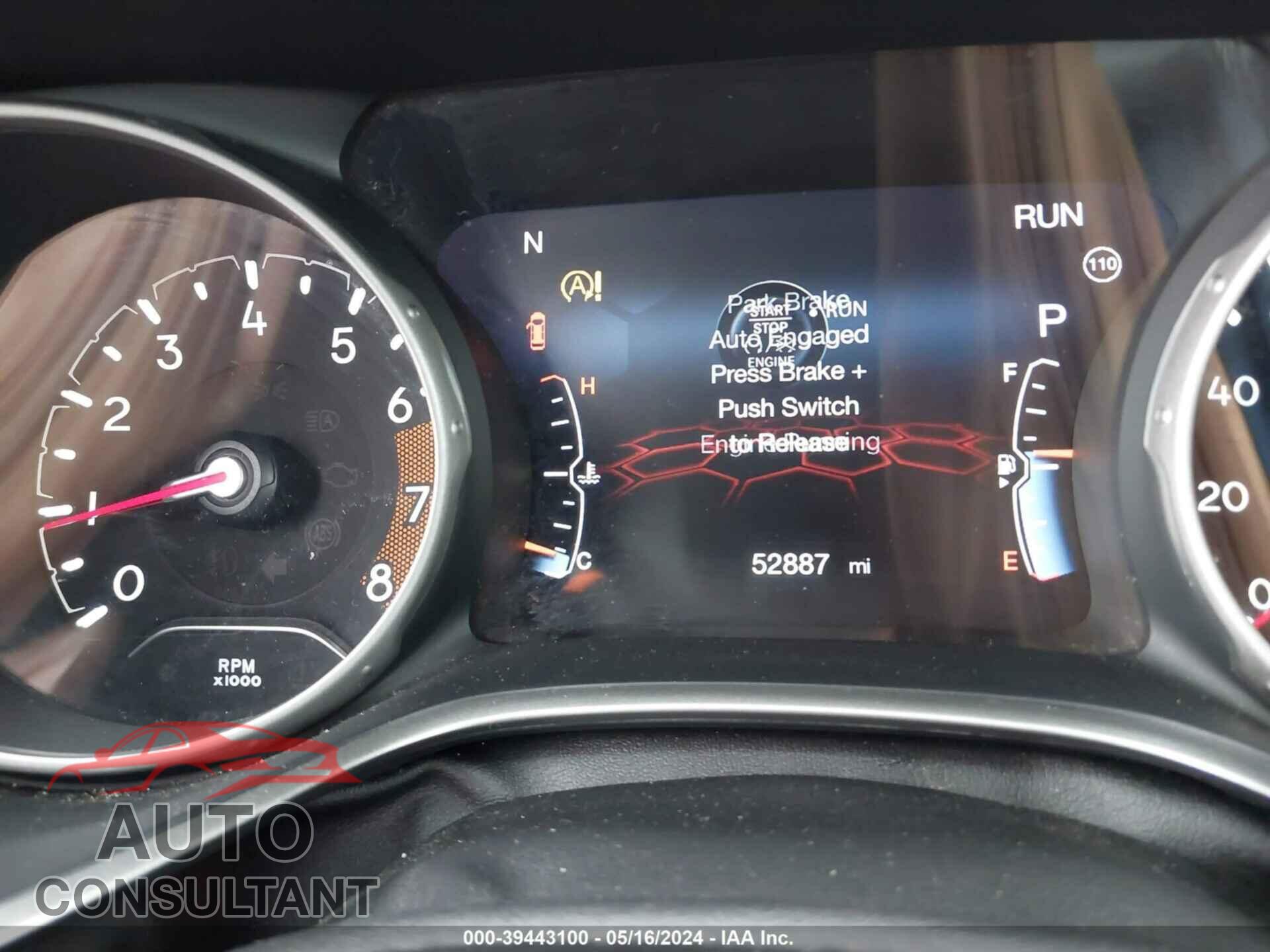 JEEP COMPASS 2021 - 3C4NJDEB8MT595225