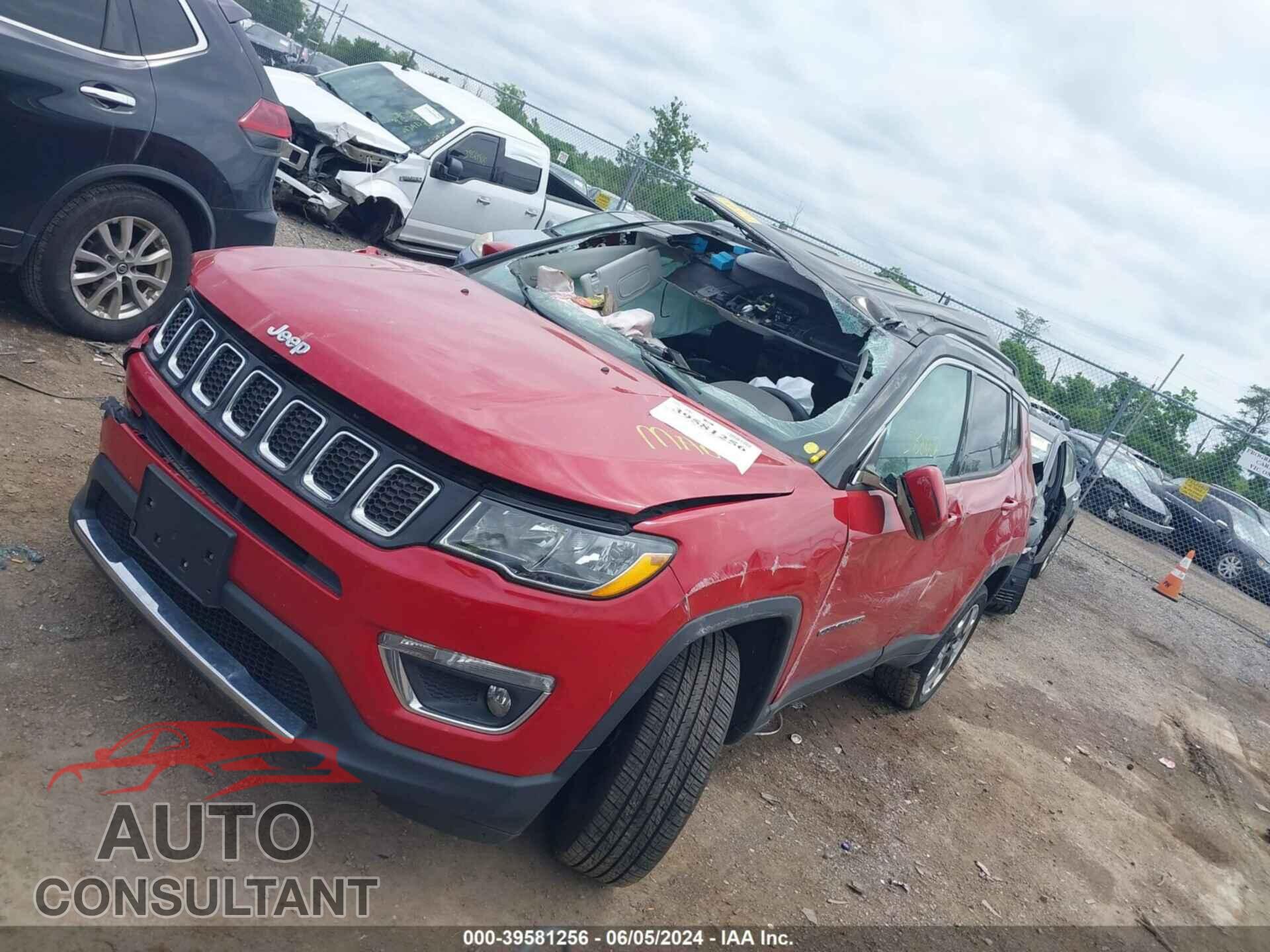 JEEP COMPASS 2018 - 3C4NJDCB3JT266172