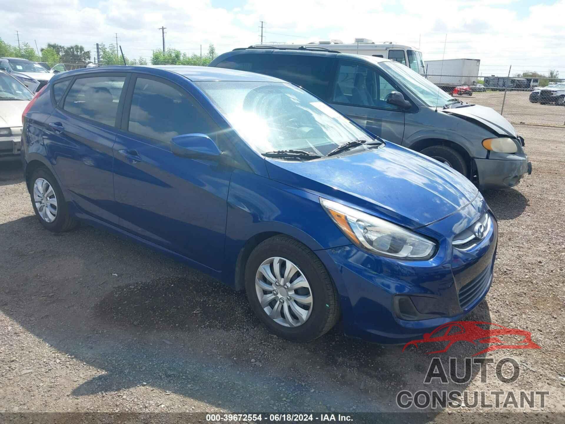 HYUNDAI ACCENT 2017 - KMHCT5AE2HU304734