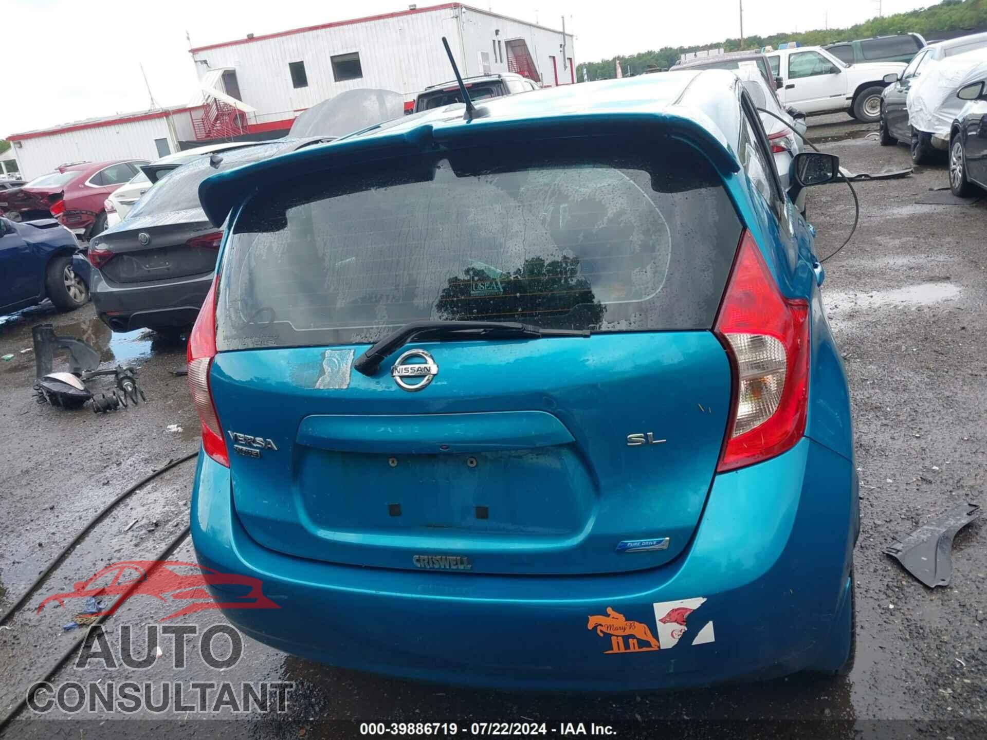 NISSAN VERSA NOTE 2016 - 3N1CE2CPXGL395548