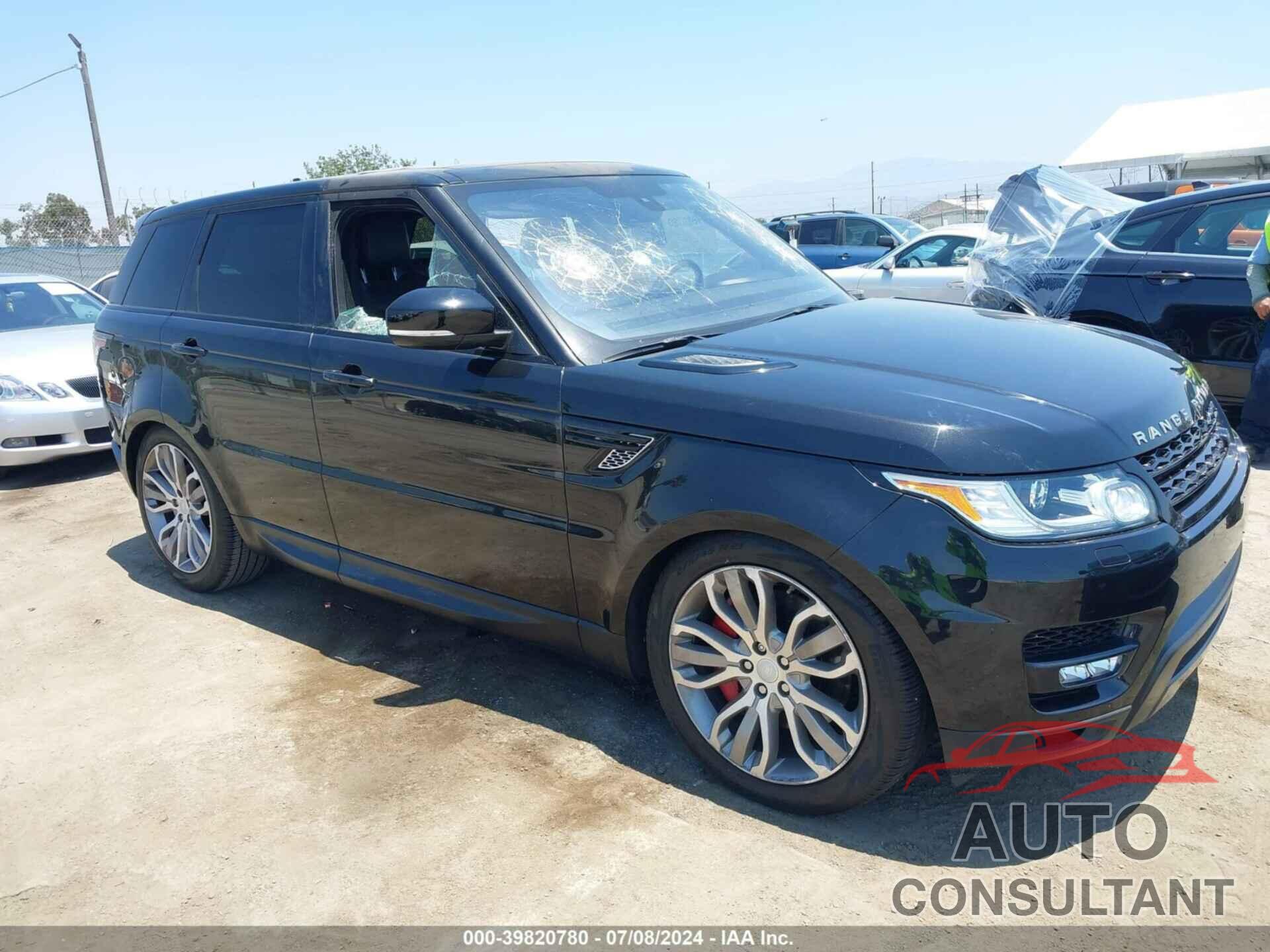 LAND ROVER RANGE ROVER SPORT 2016 - SALWR2EF6GA591411