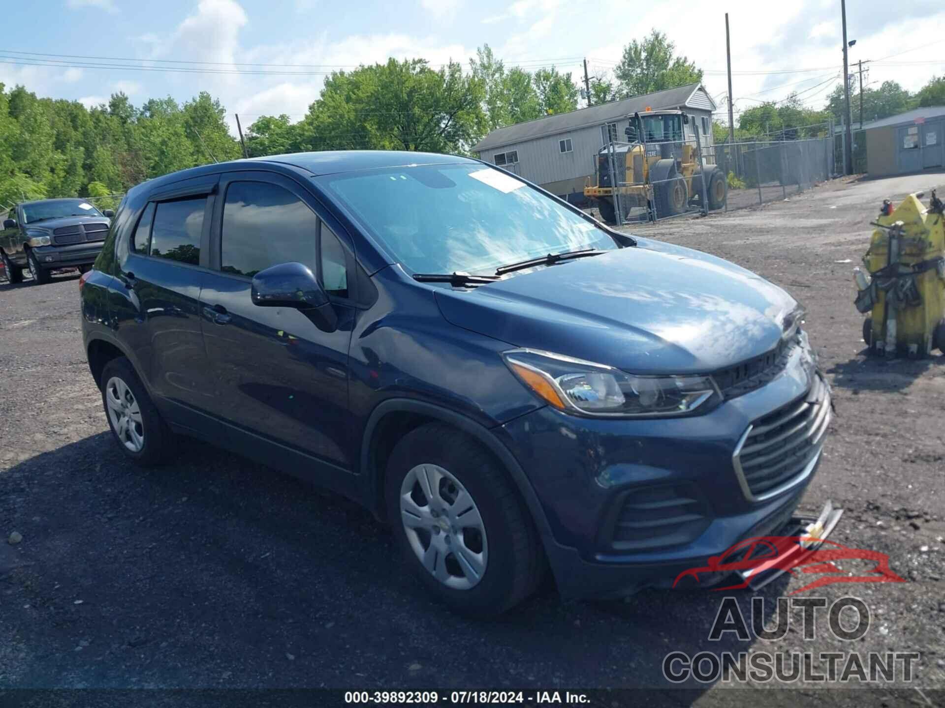 CHEVROLET TRAX 2018 - 3GNCJKSB2JL317519