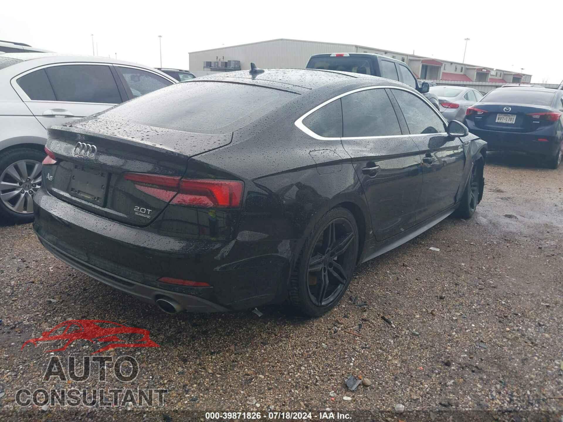 AUDI A5 2018 - WAUENCF54JA134224