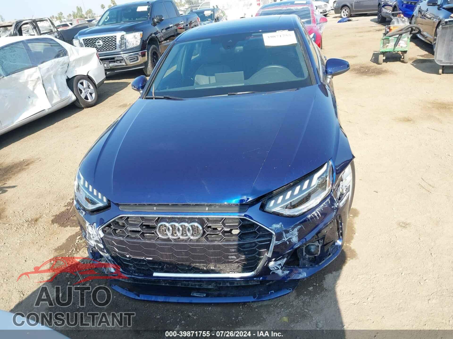 AUDI A4 2024 - WAUDAAF41RN002254