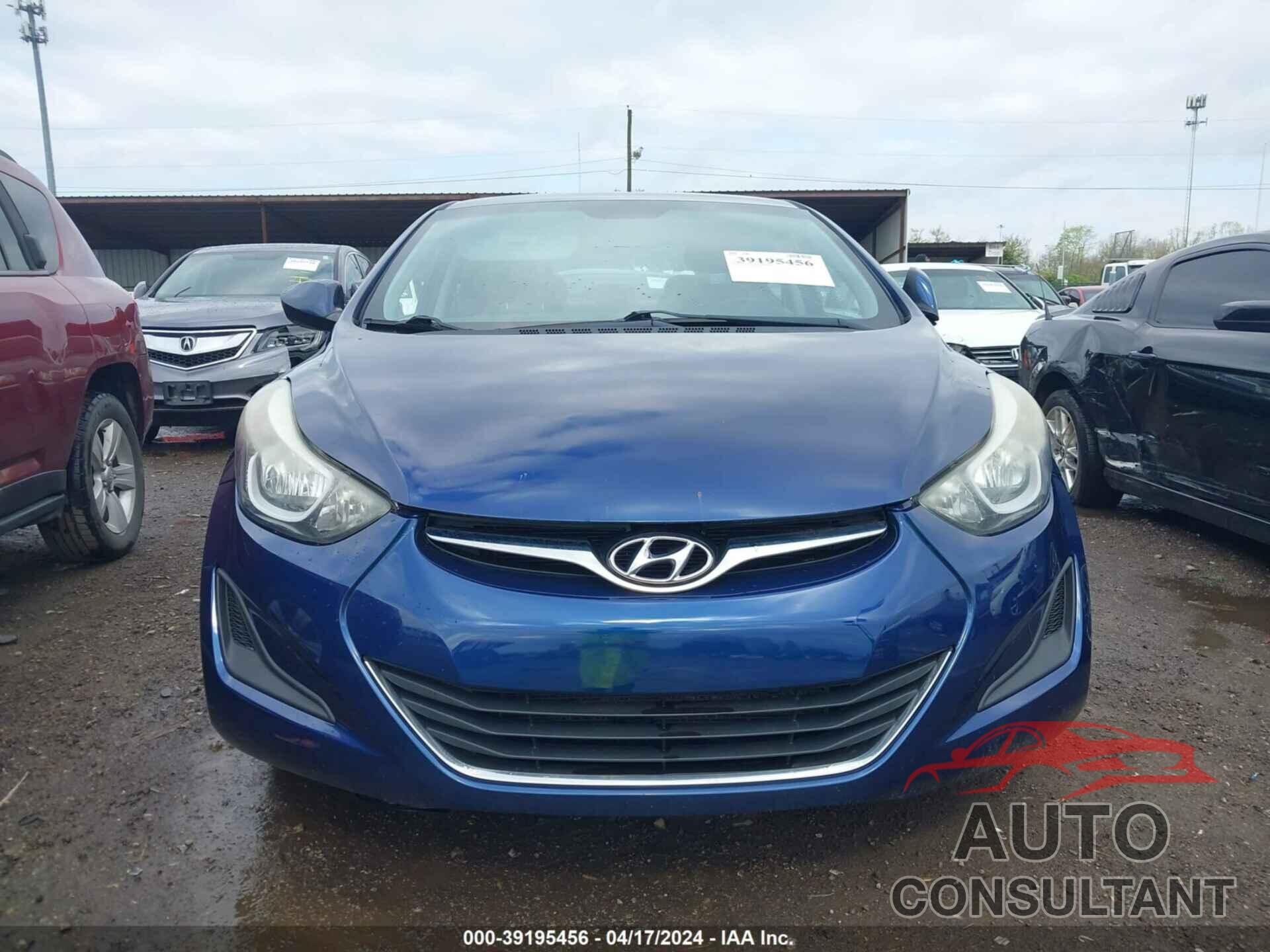 HYUNDAI ELANTRA 2016 - 5NPDH4AE3GH685510