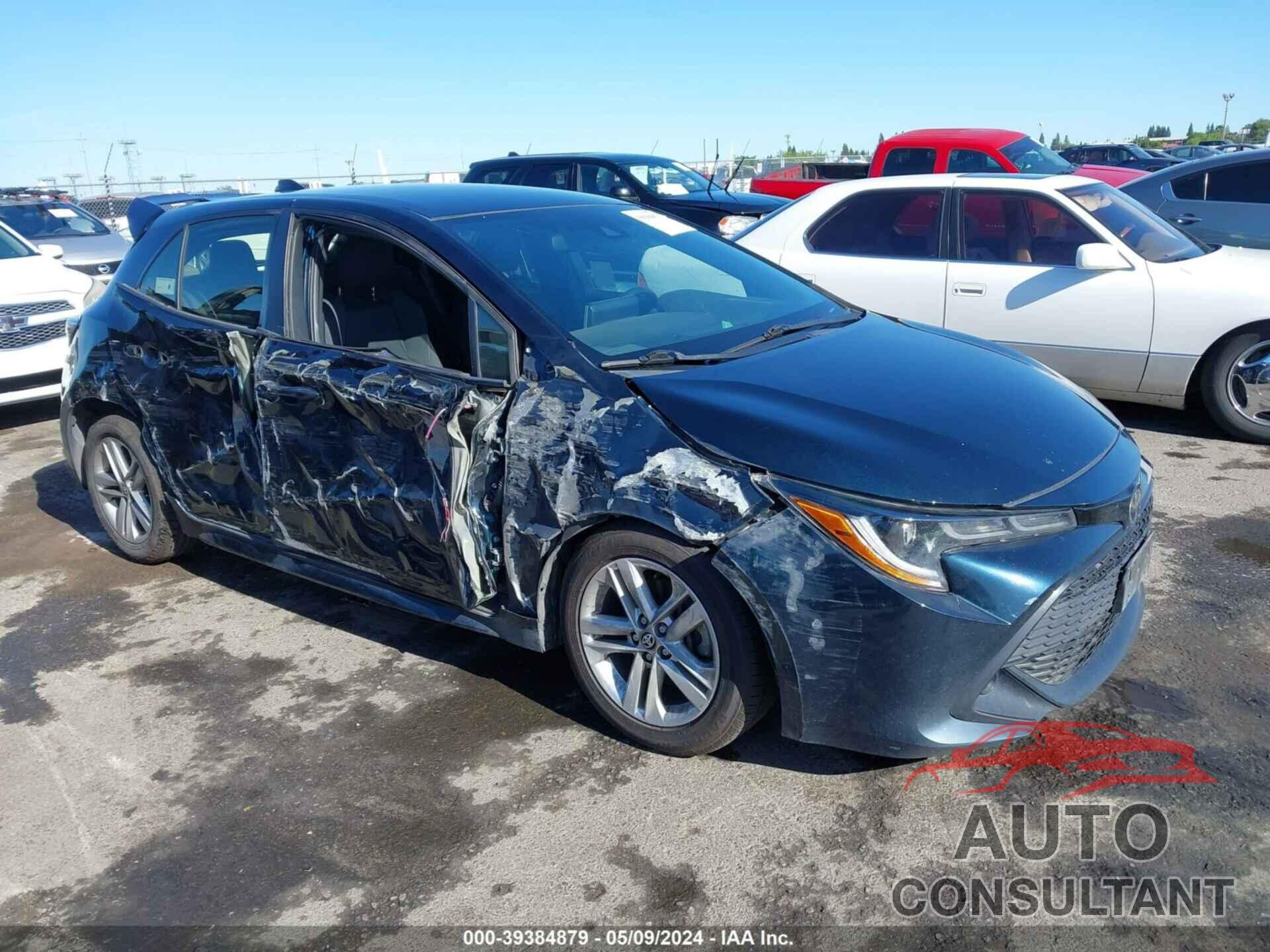 TOYOTA COROLLA 2020 - JTND4RBE5L3095396