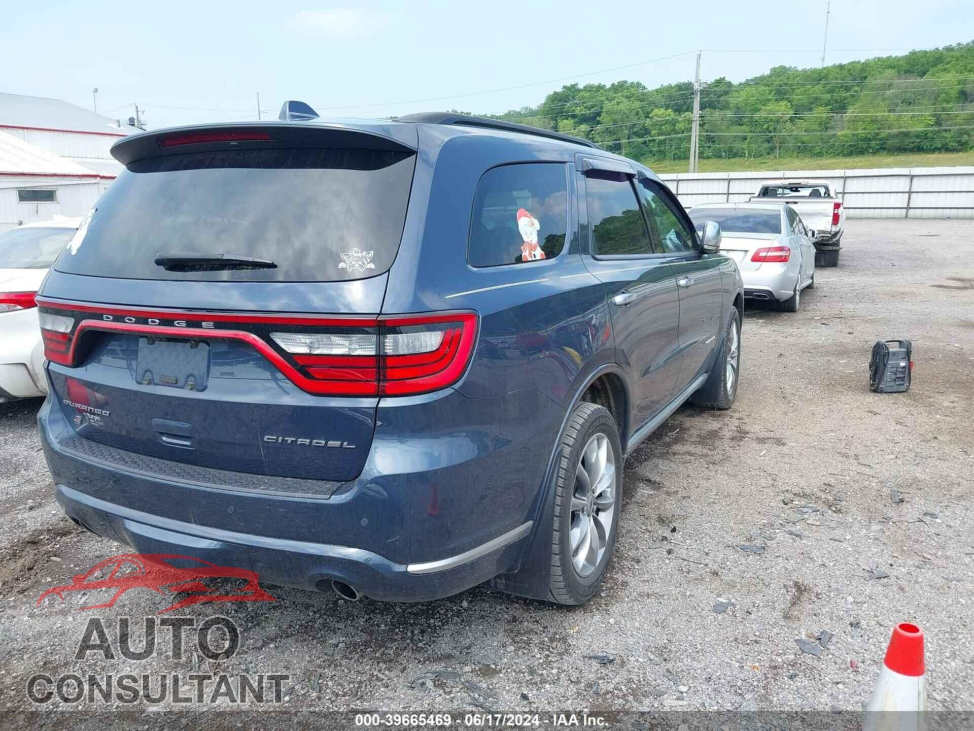 DODGE DURANGO 2021 - 1C4RDJEG9MC740075