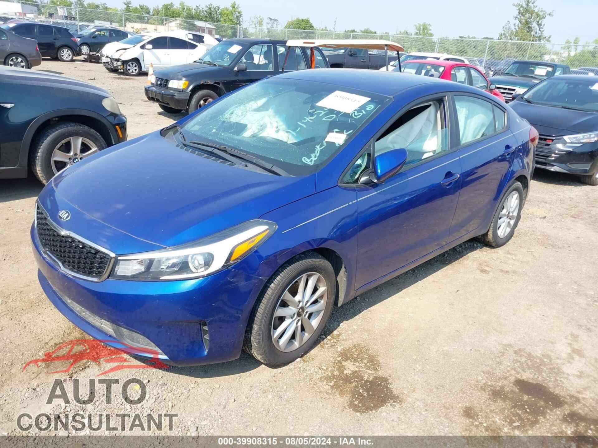 KIA FORTE 2017 - 3KPFL4A7XHE015645