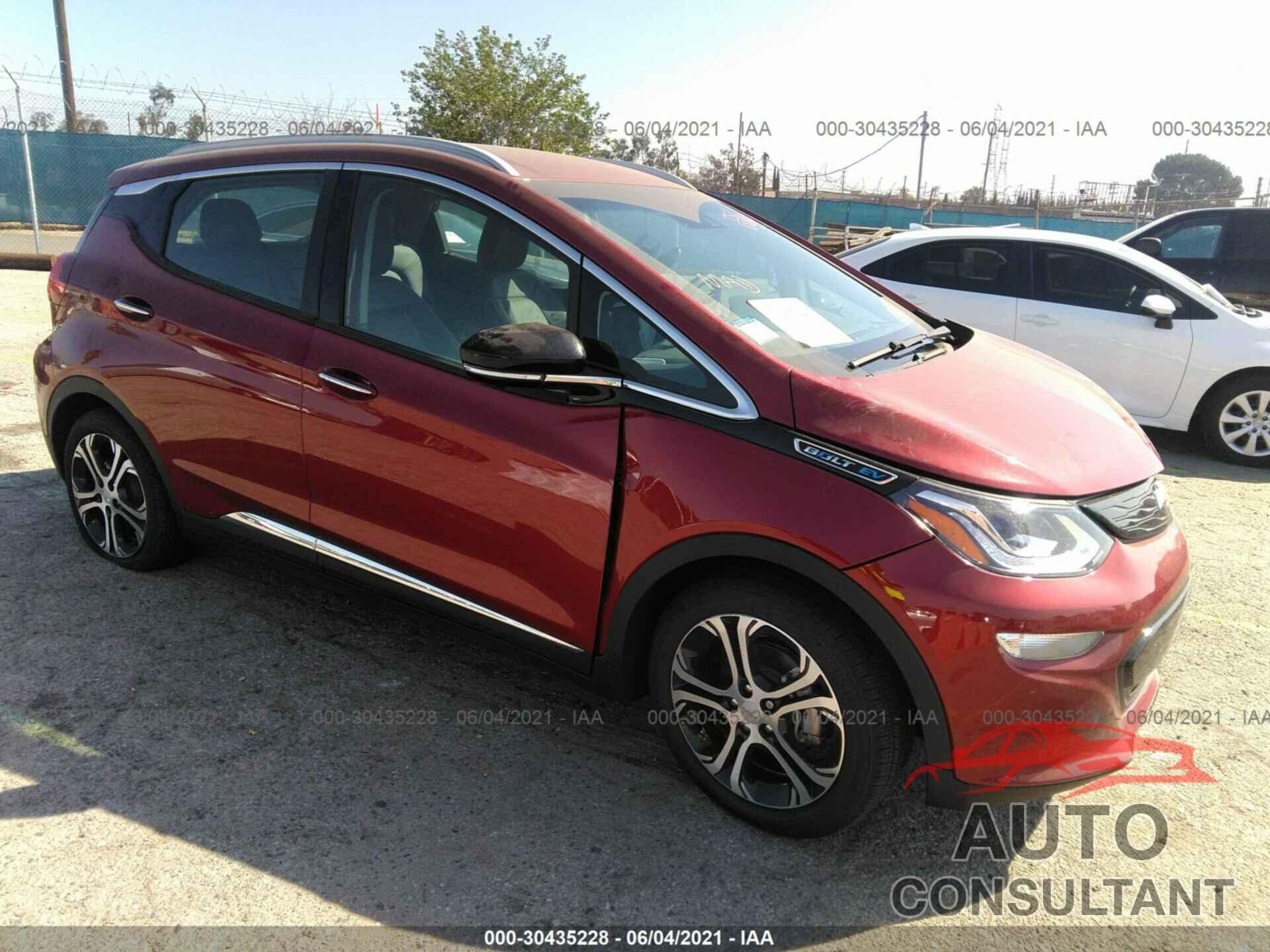 CHEVROLET BOLT EV 2021 - 1G1FZ6S07M4113130