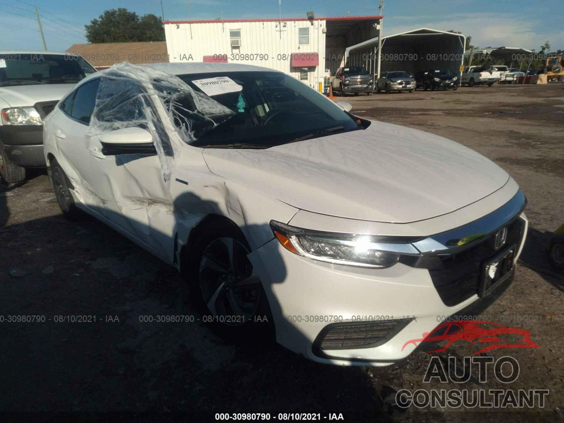 HONDA INSIGHT 2019 - 19XZE4F59KE028571