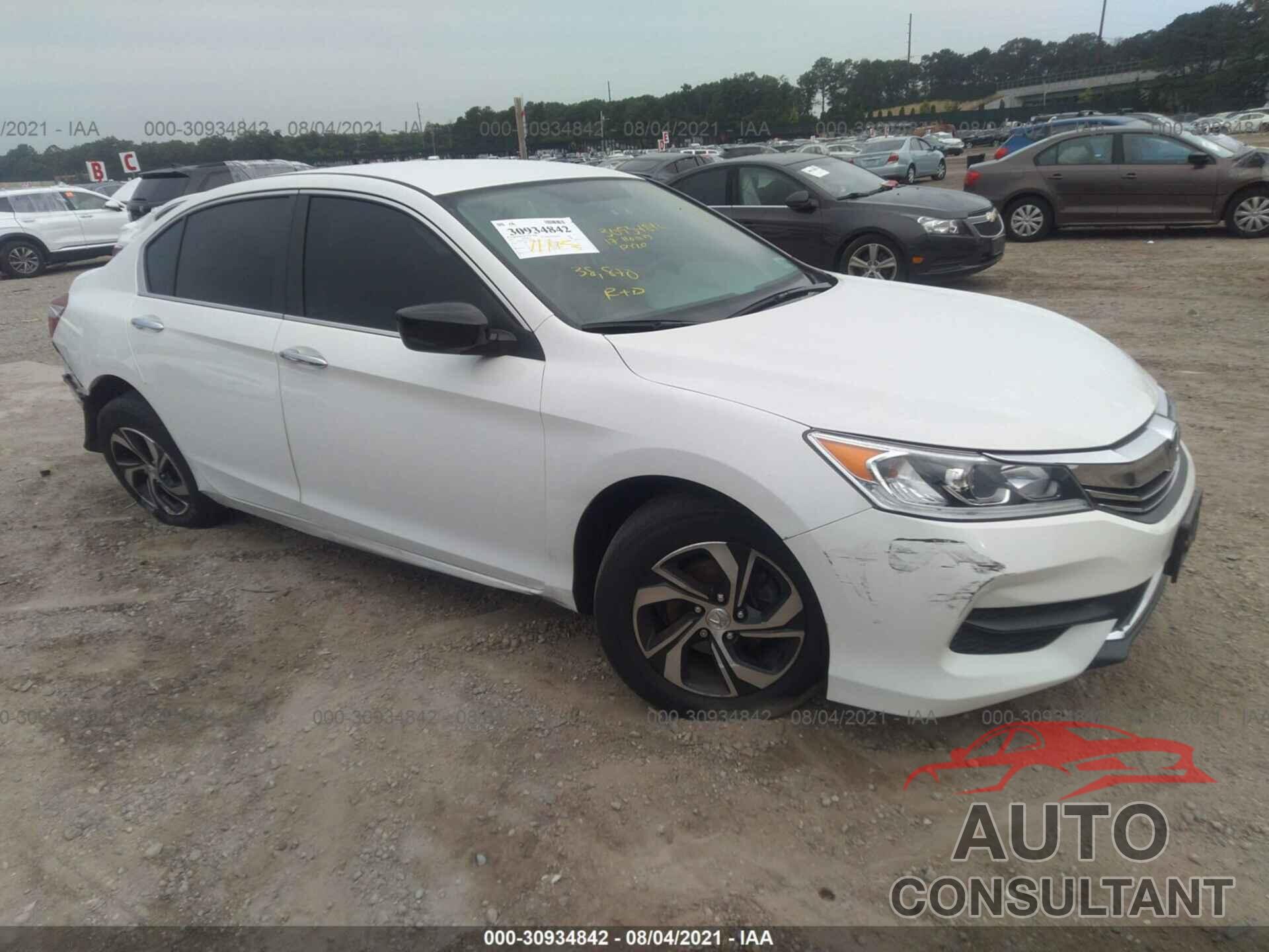 HONDA ACCORD SEDAN 2017 - 1HGCR2F35HA275869