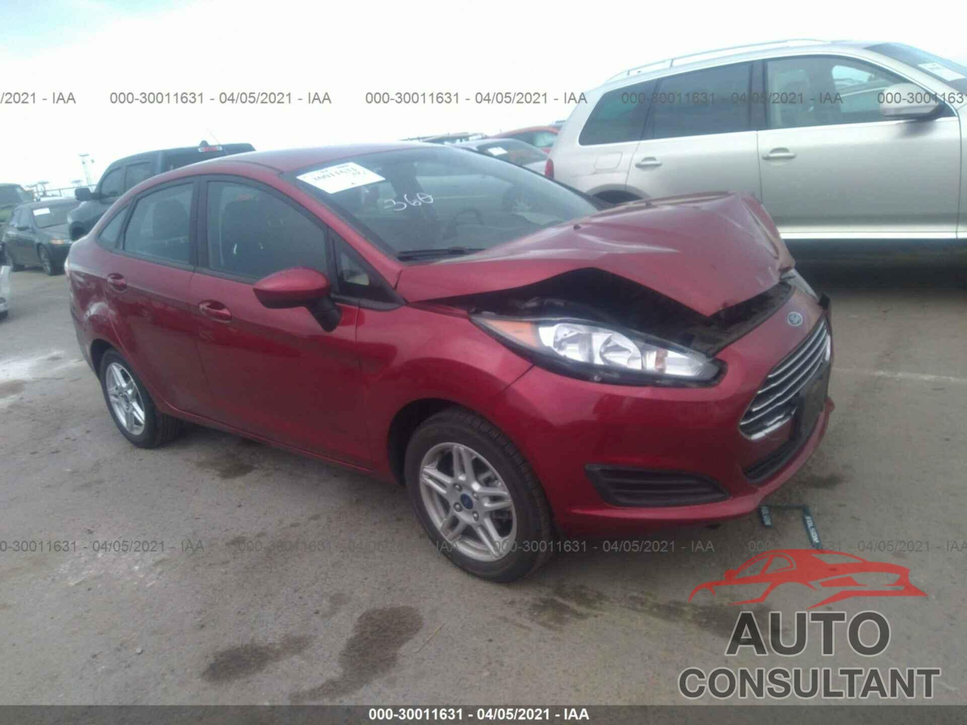 FORD FIESTA 2017 - 3FADP4BJ8HM170471