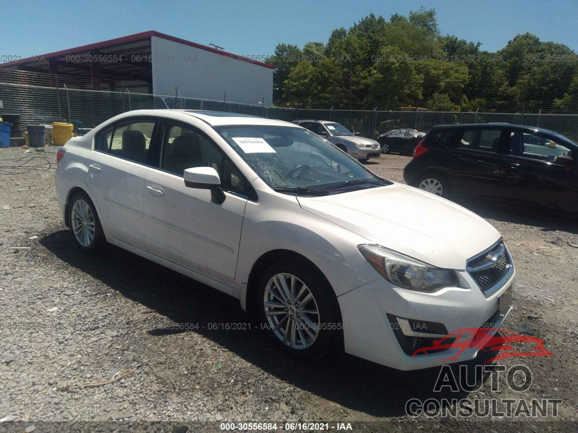 SUBARU IMPREZA SEDAN 2016 - JF1GJAF61GH011541