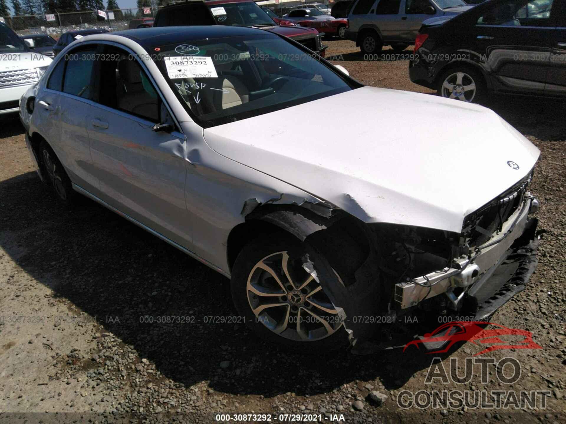 MERCEDES-BENZ C-CLASS 2017 - 55SWF4KB8HU224479