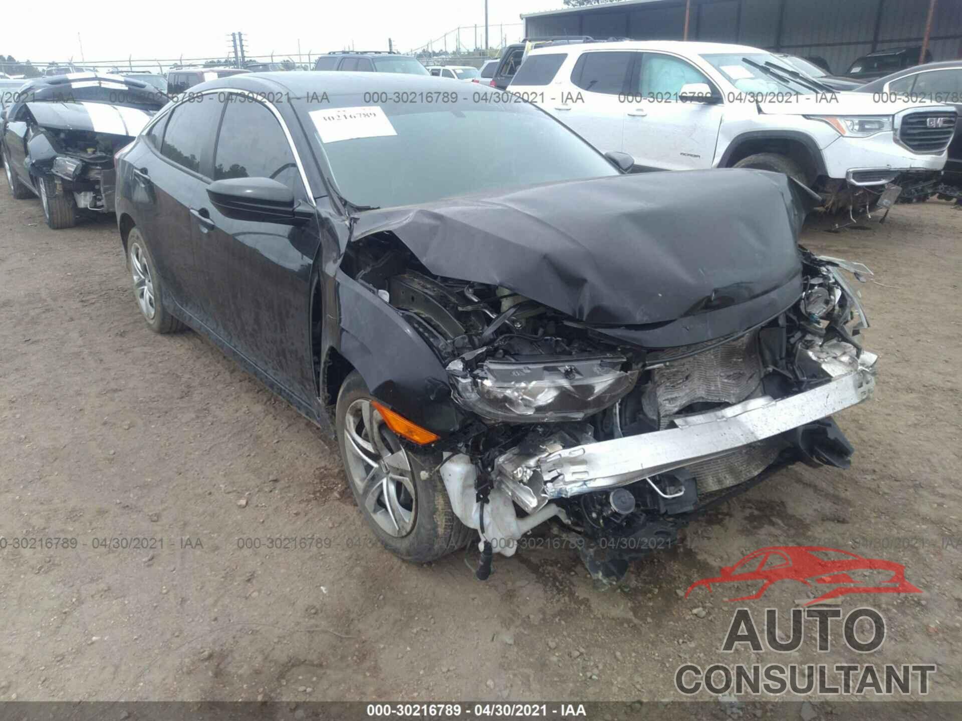 HONDA CIVIC SEDAN 2018 - 2HGFC2F51JH583595