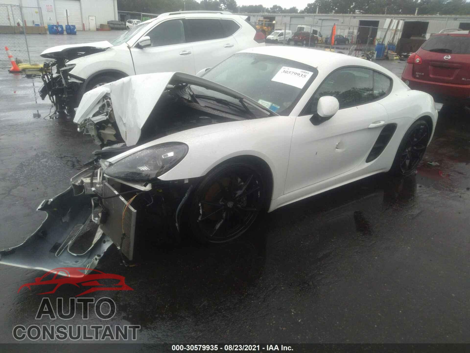 PORSCHE 718 CAYMAN 2017 - WP0AA2A84HS270284