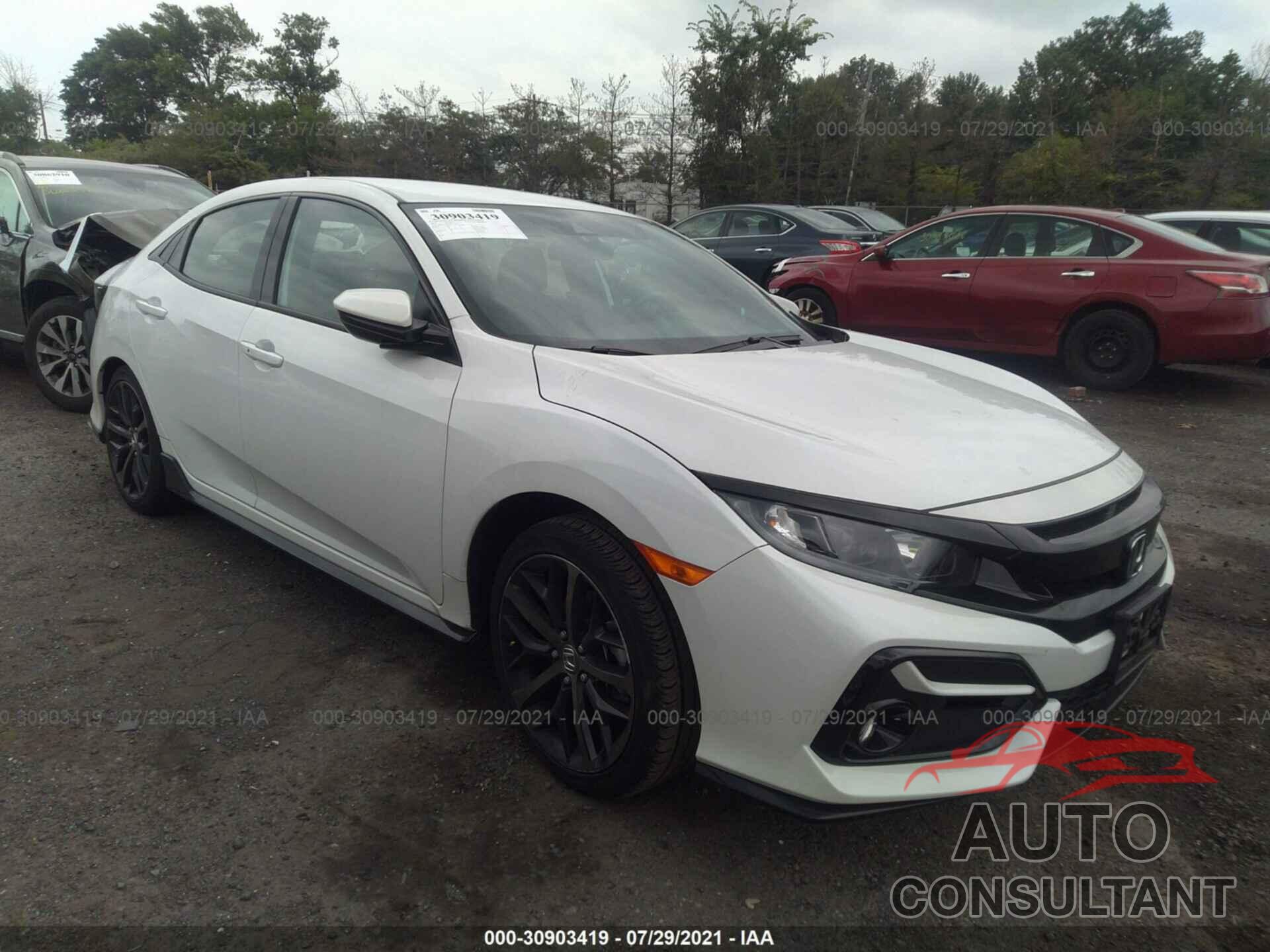 HONDA CIVIC HATCHBACK 2021 - SHHFK7H45MU412263