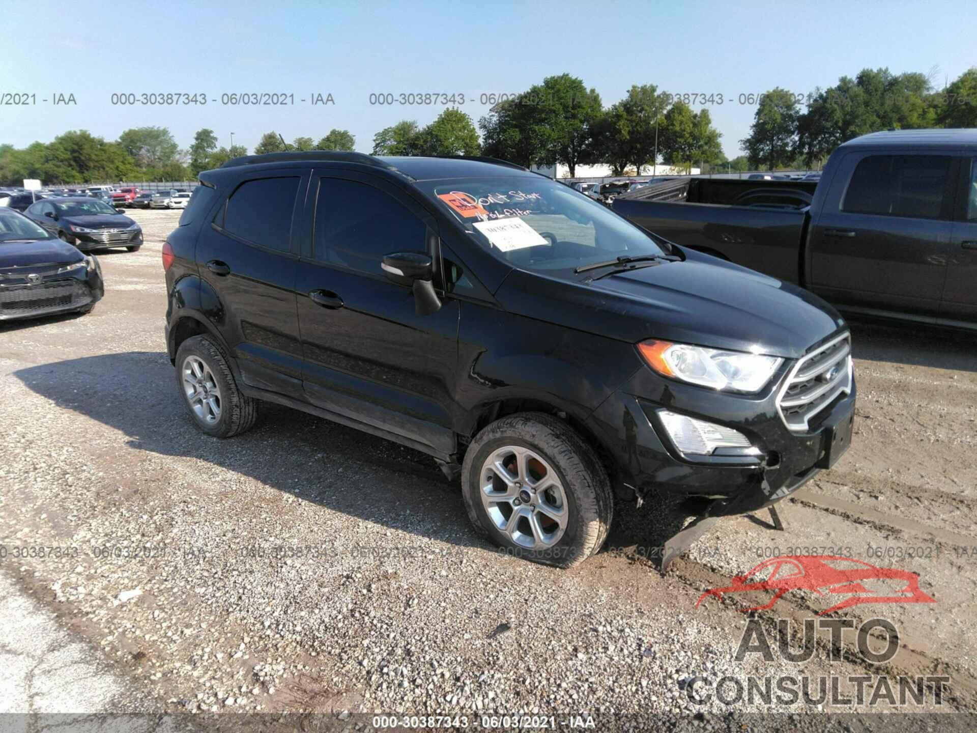 FORD ECOSPORT 2019 - MAJ6S3GL7KC256780