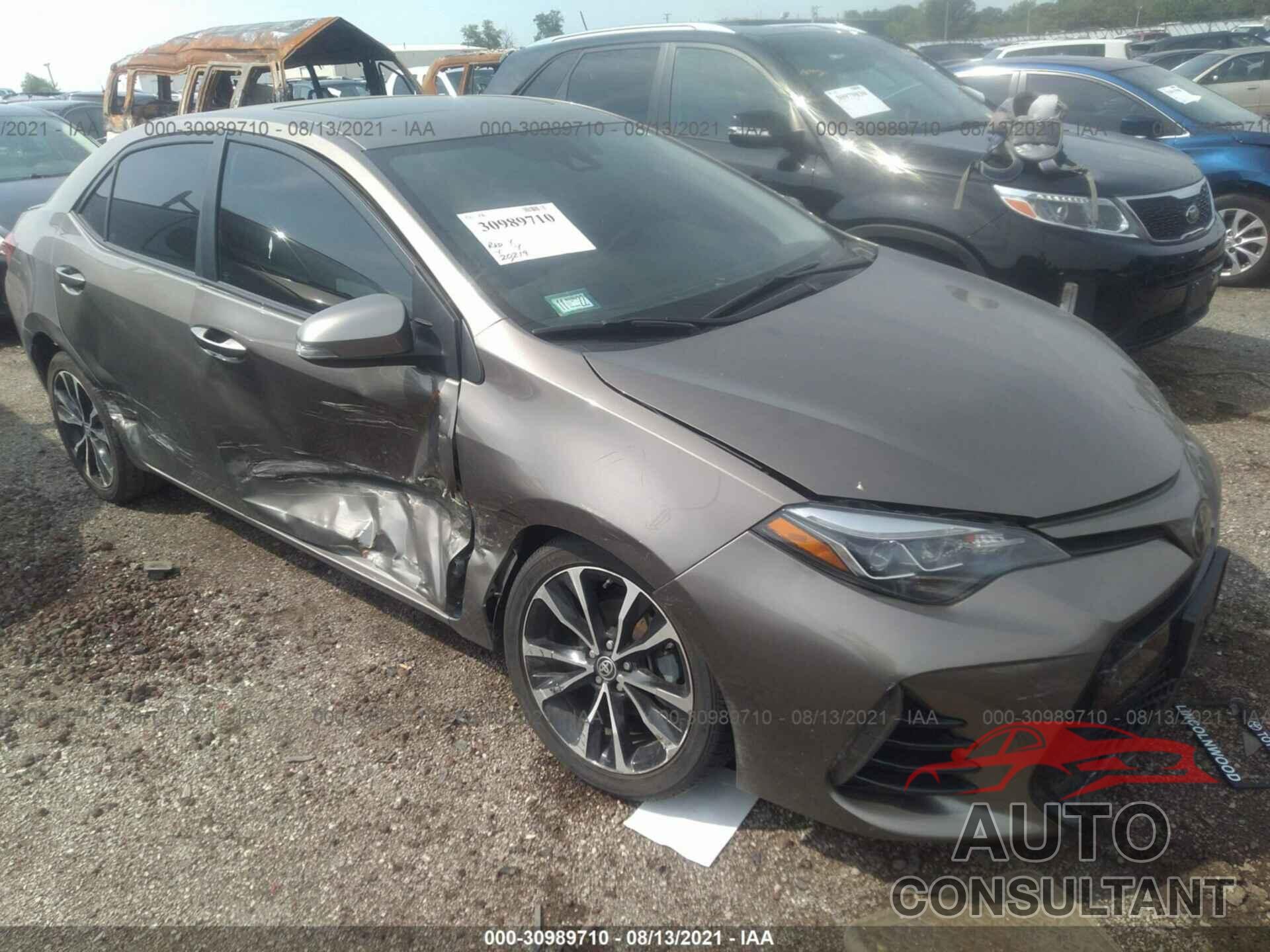 TOYOTA COROLLA 2019 - 2T1BURHE7KC141254