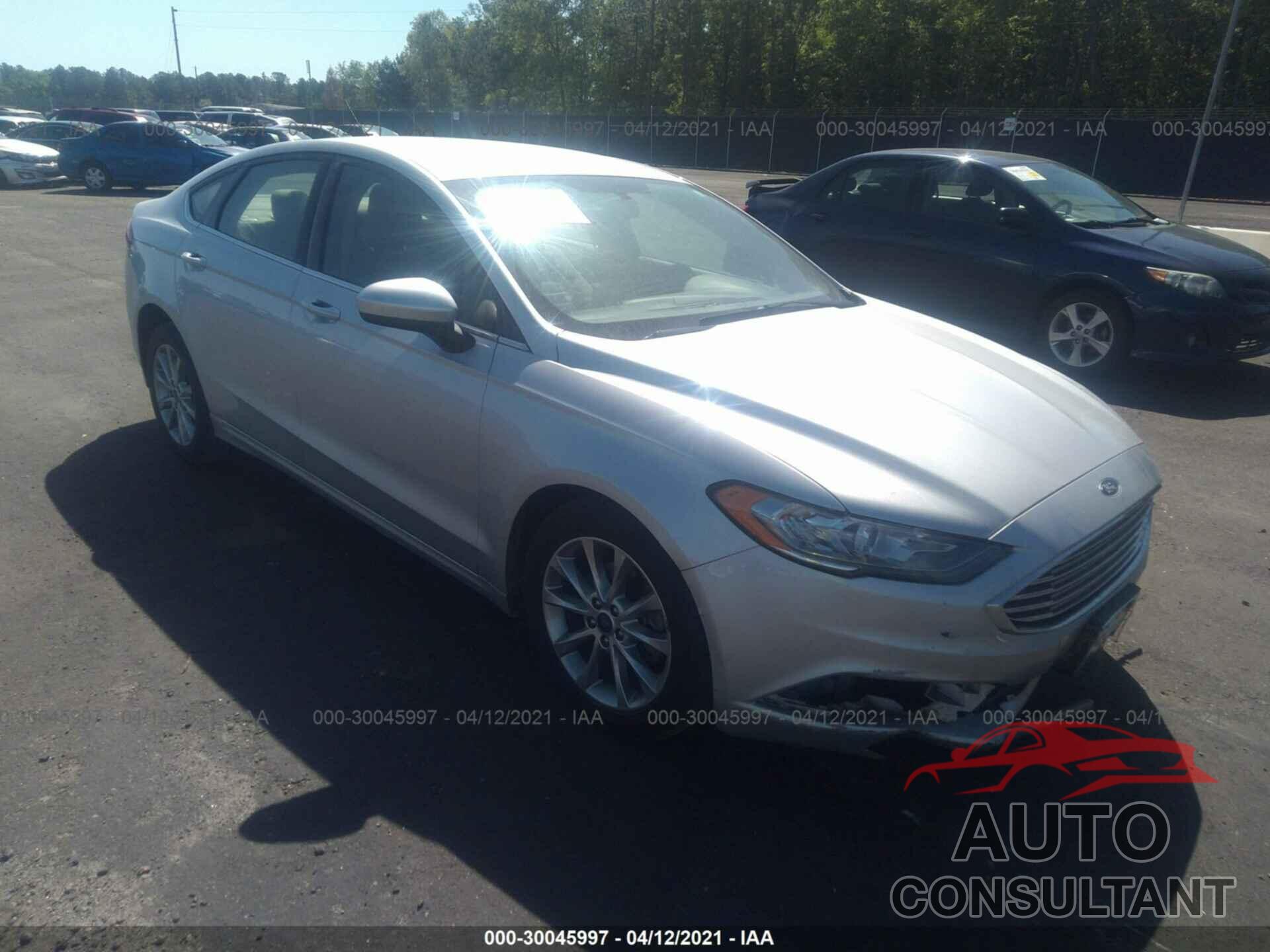 FORD FUSION 2017 - 3FA6P0H72HR254916
