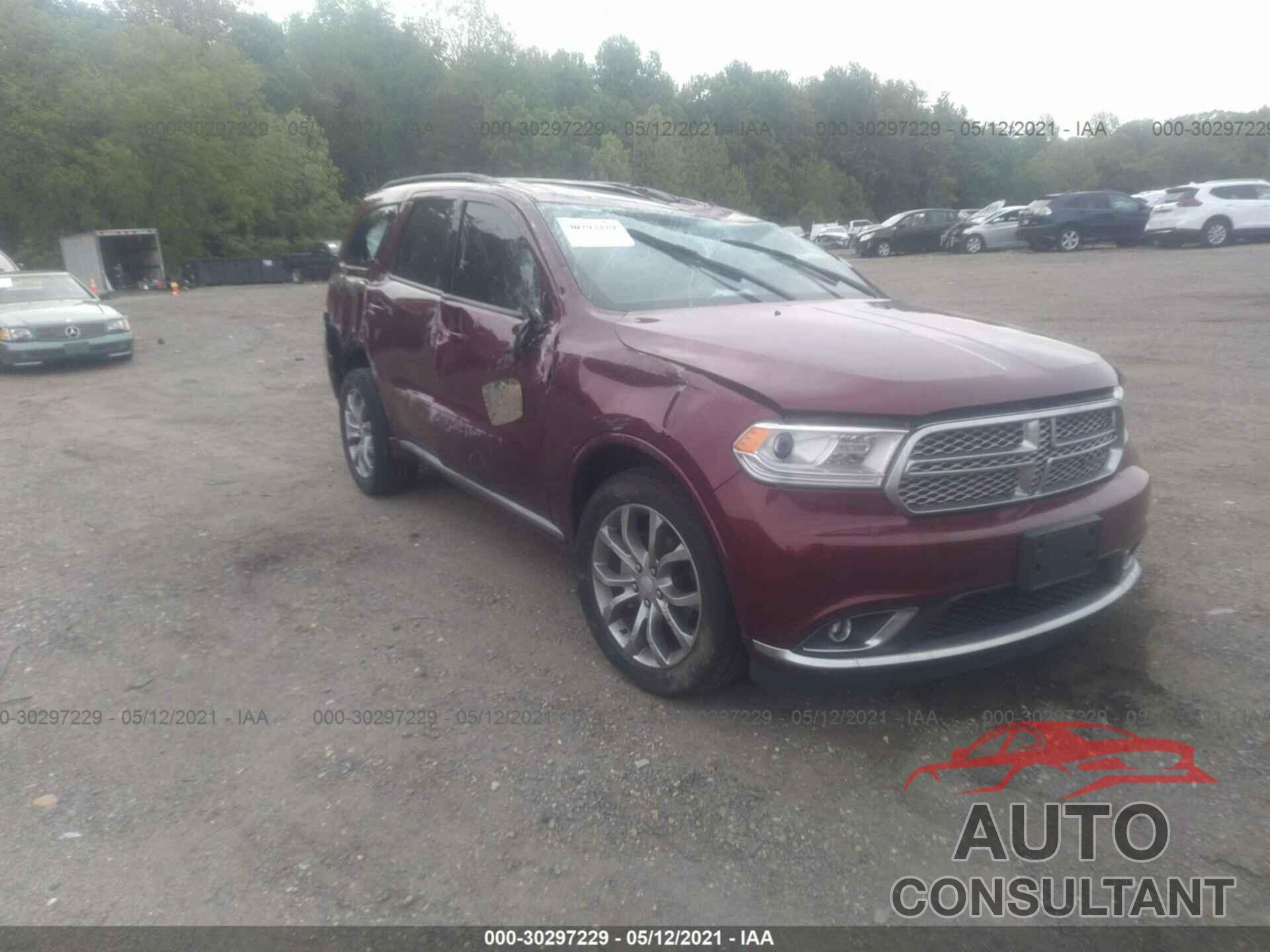 DODGE DURANGO 2017 - 1C4RDJAG2HC960914