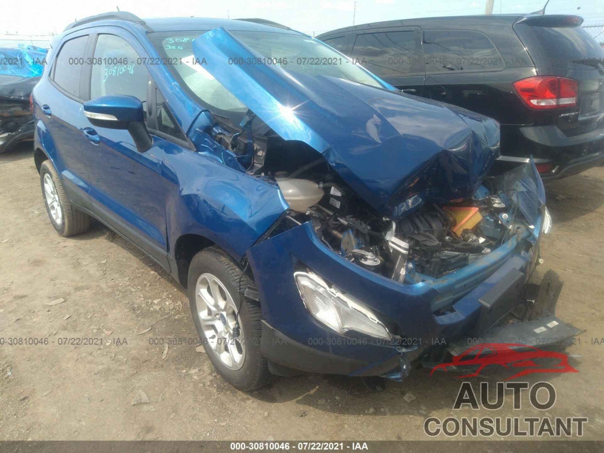 FORD ECOSPORT 2019 - MAJ6S3GL7KC292923