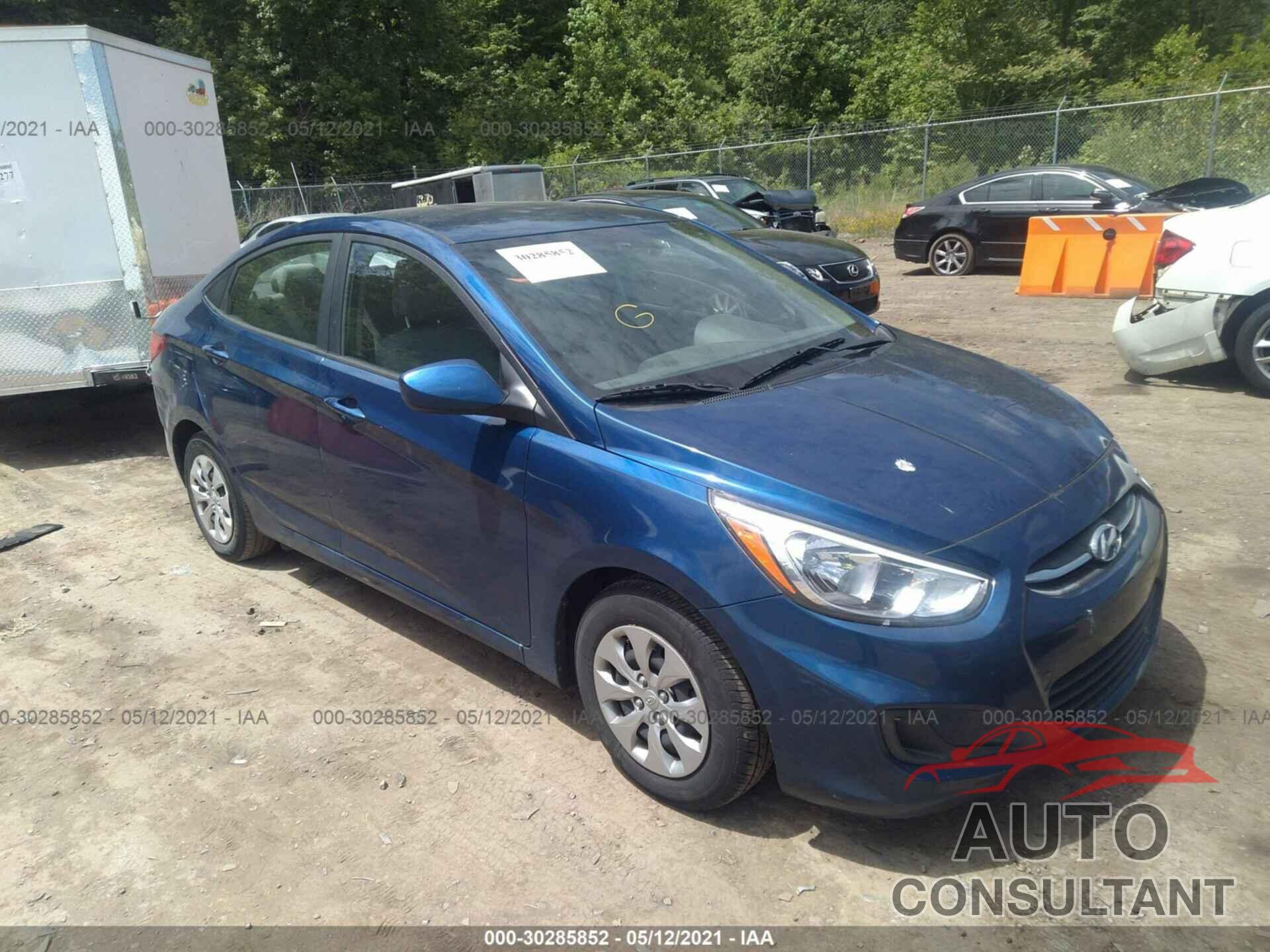 HYUNDAI ACCENT 2017 - KMHCT4AE6HU217316