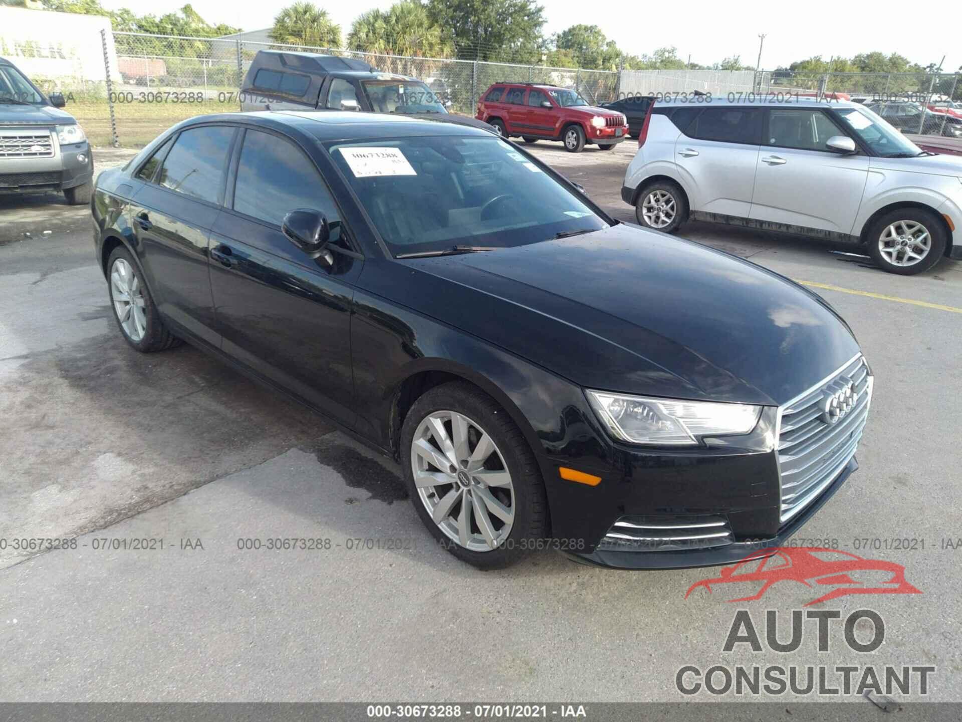 AUDI A4 2017 - WAUGMAF48HN043046