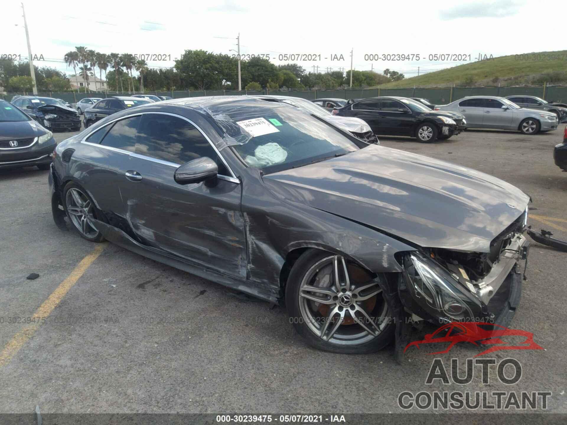 MERCEDES-BENZ E-CLASS 2018 - WDD1J6FB3JF008062