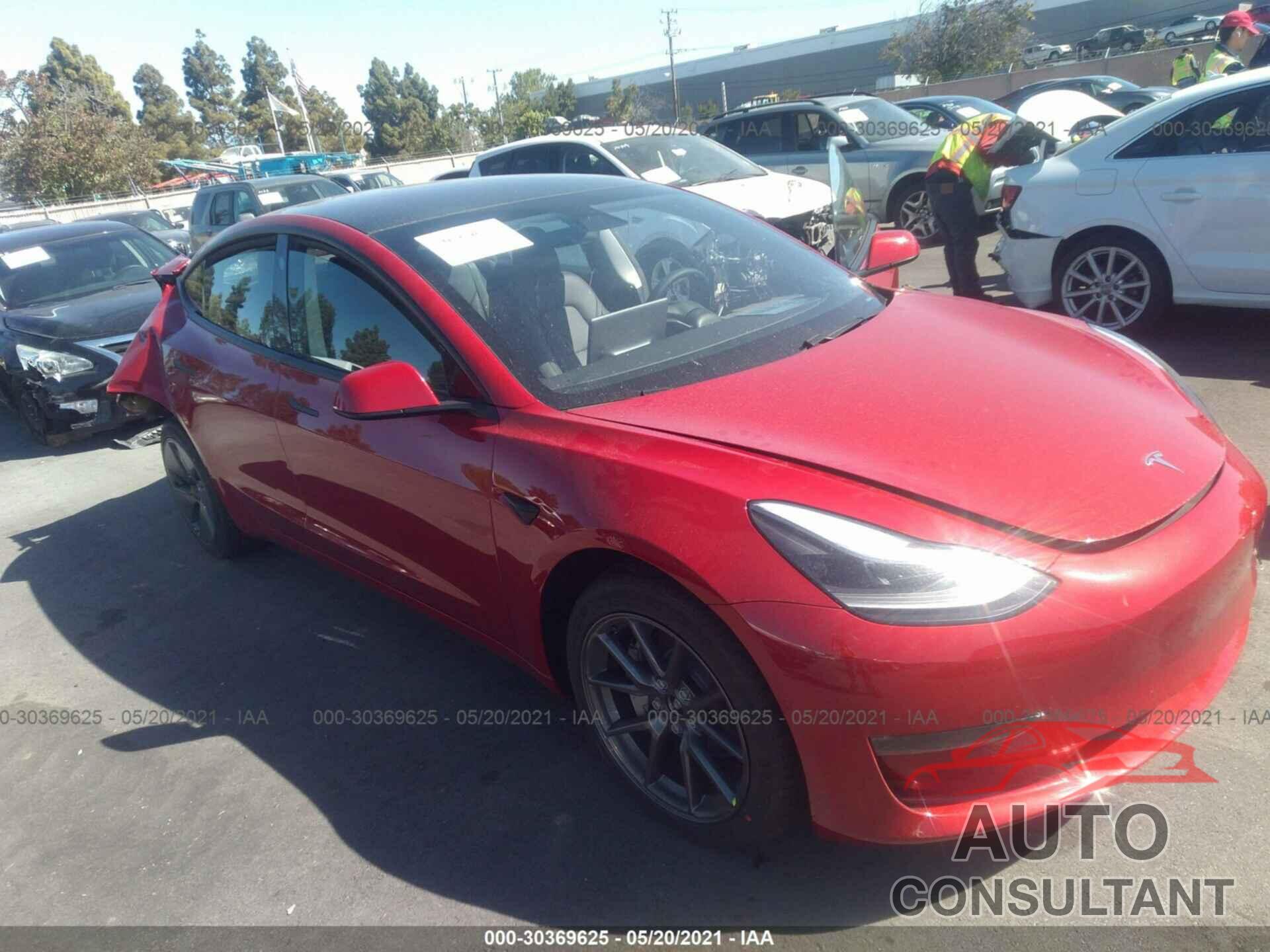 TESLA MODEL 3 2021 - 5YJ3E1EB1MF937347