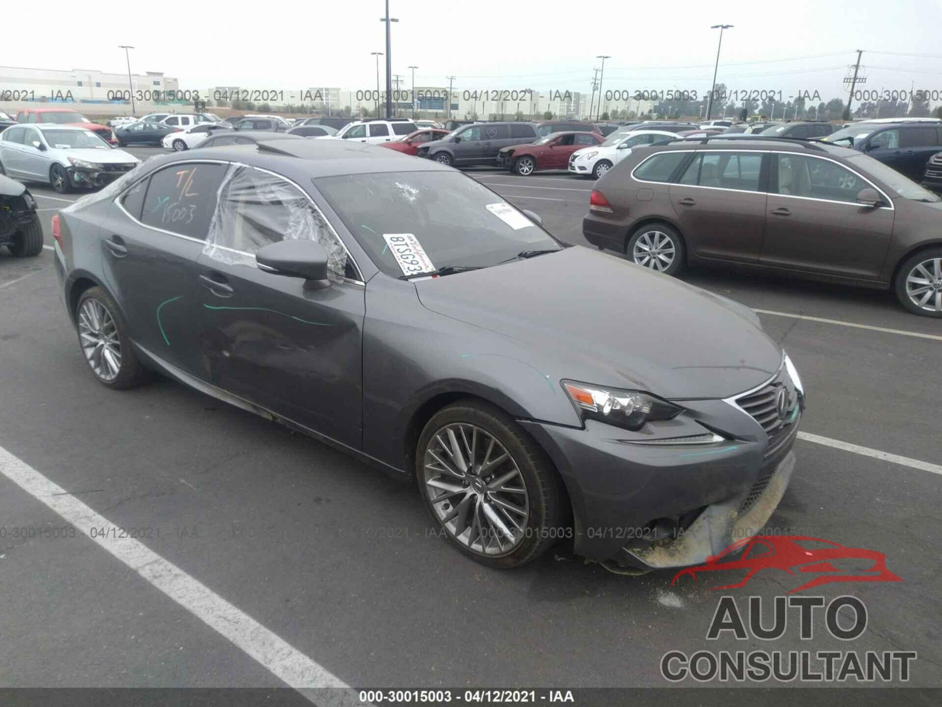 LEXUS IS 200T 2016 - JTHBA1D20G5022616