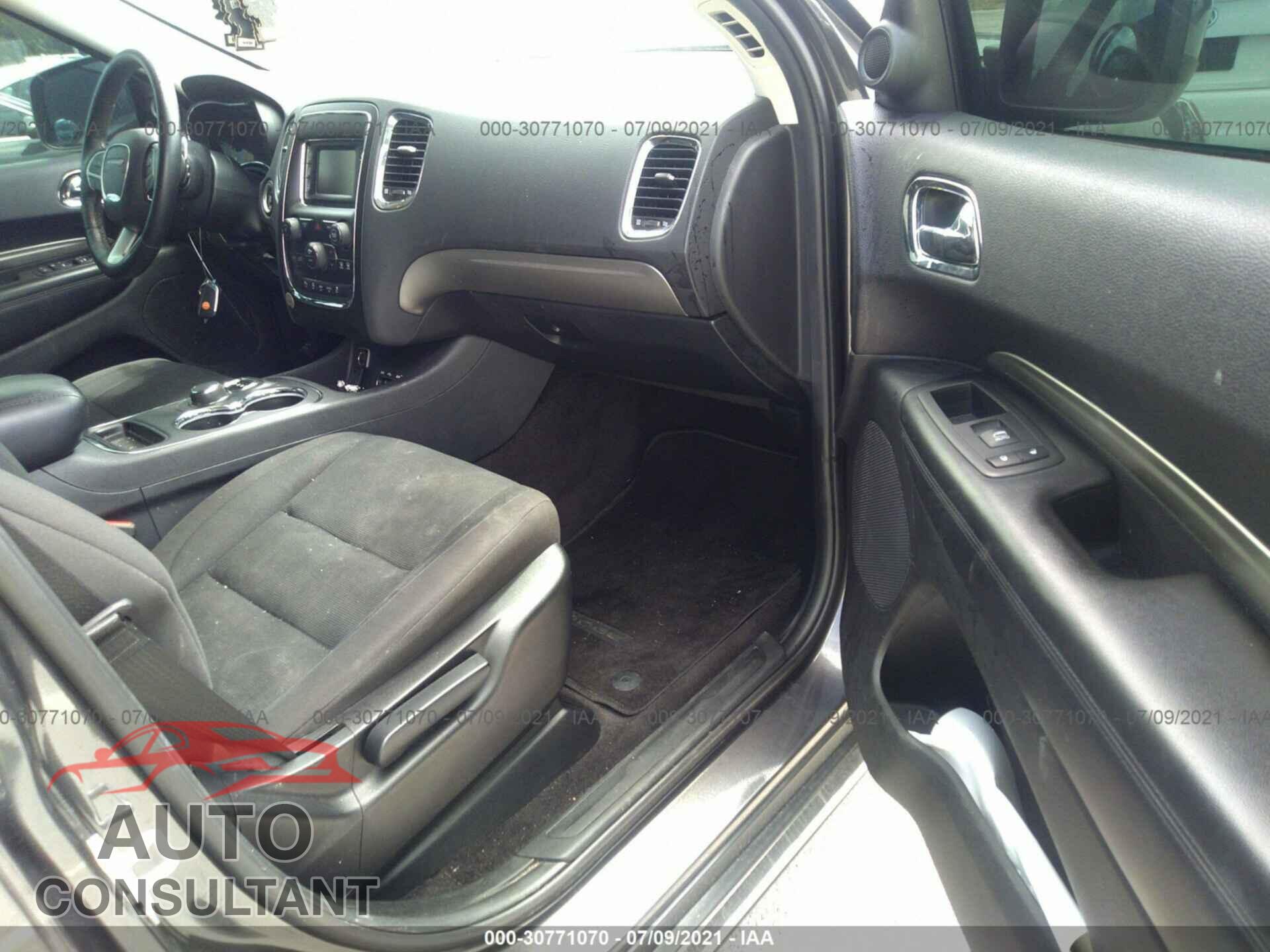 DODGE DURANGO 2017 - 1C4RDHAG6HC814234
