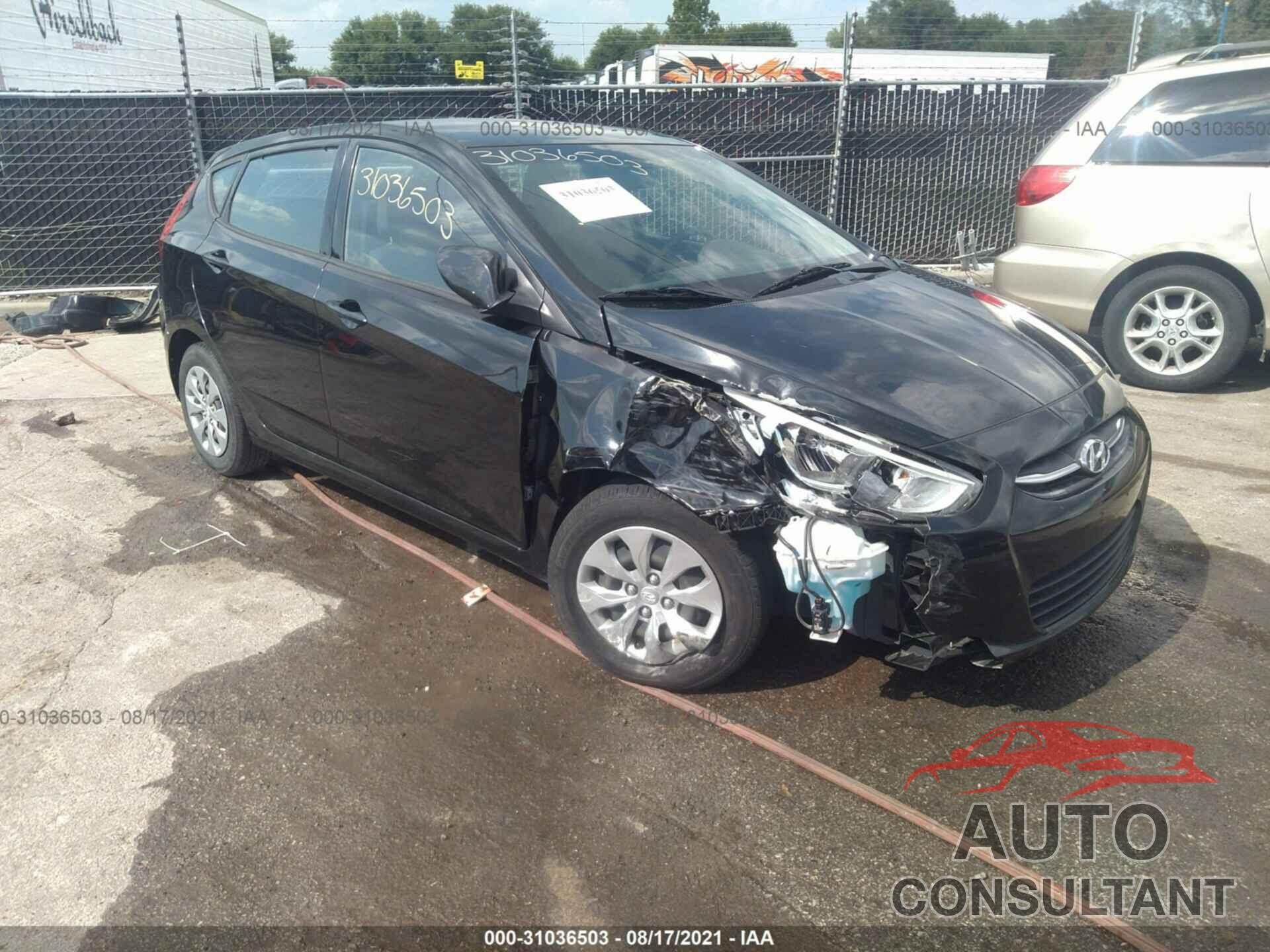 HYUNDAI ACCENT 2017 - KMHCT5AE5HU363857
