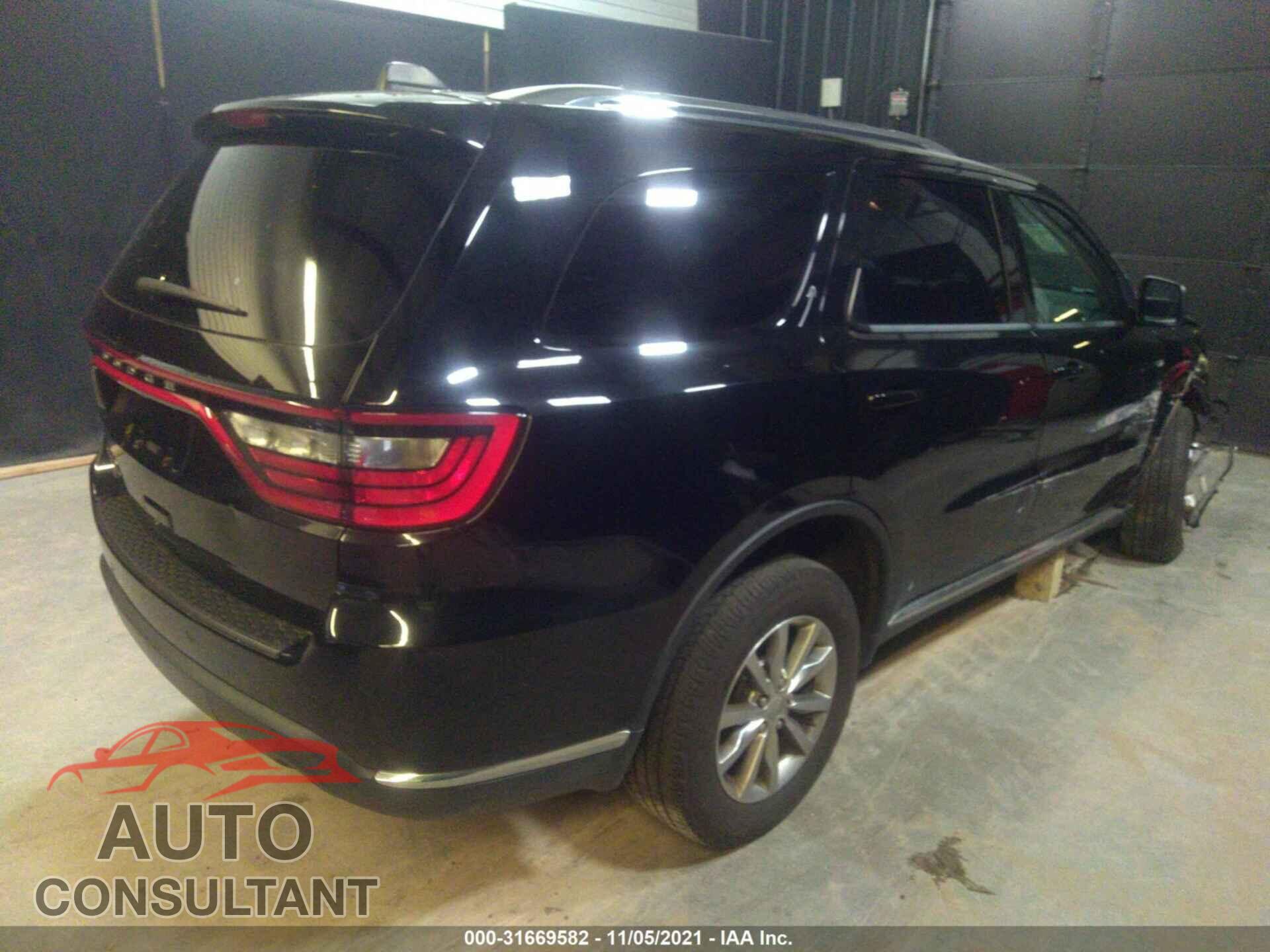 DODGE DURANGO 2018 - 1C4RDJAG5JC330214