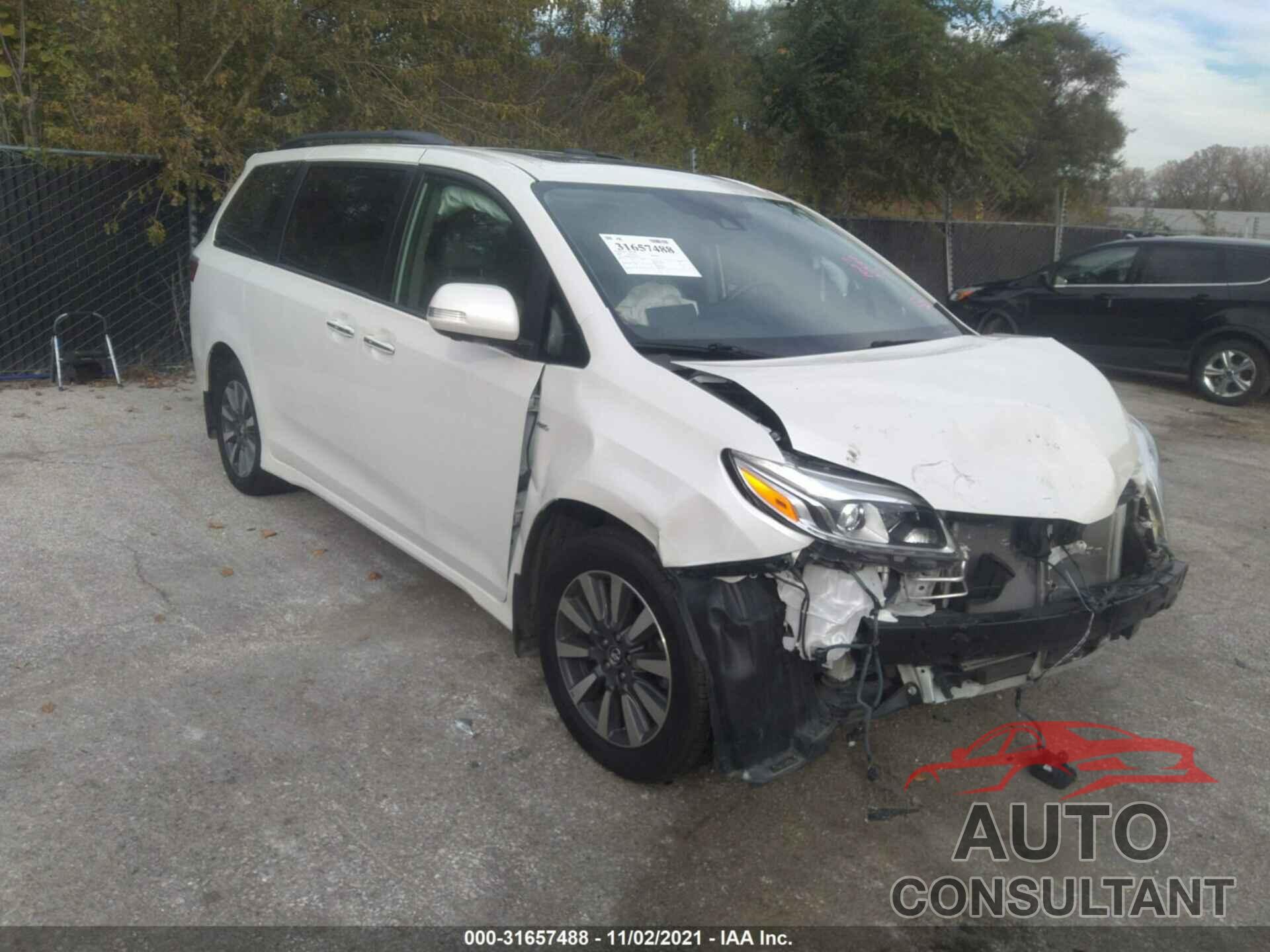 TOYOTA SIENNA 2020 - 5TDDZ3DC0LS234783