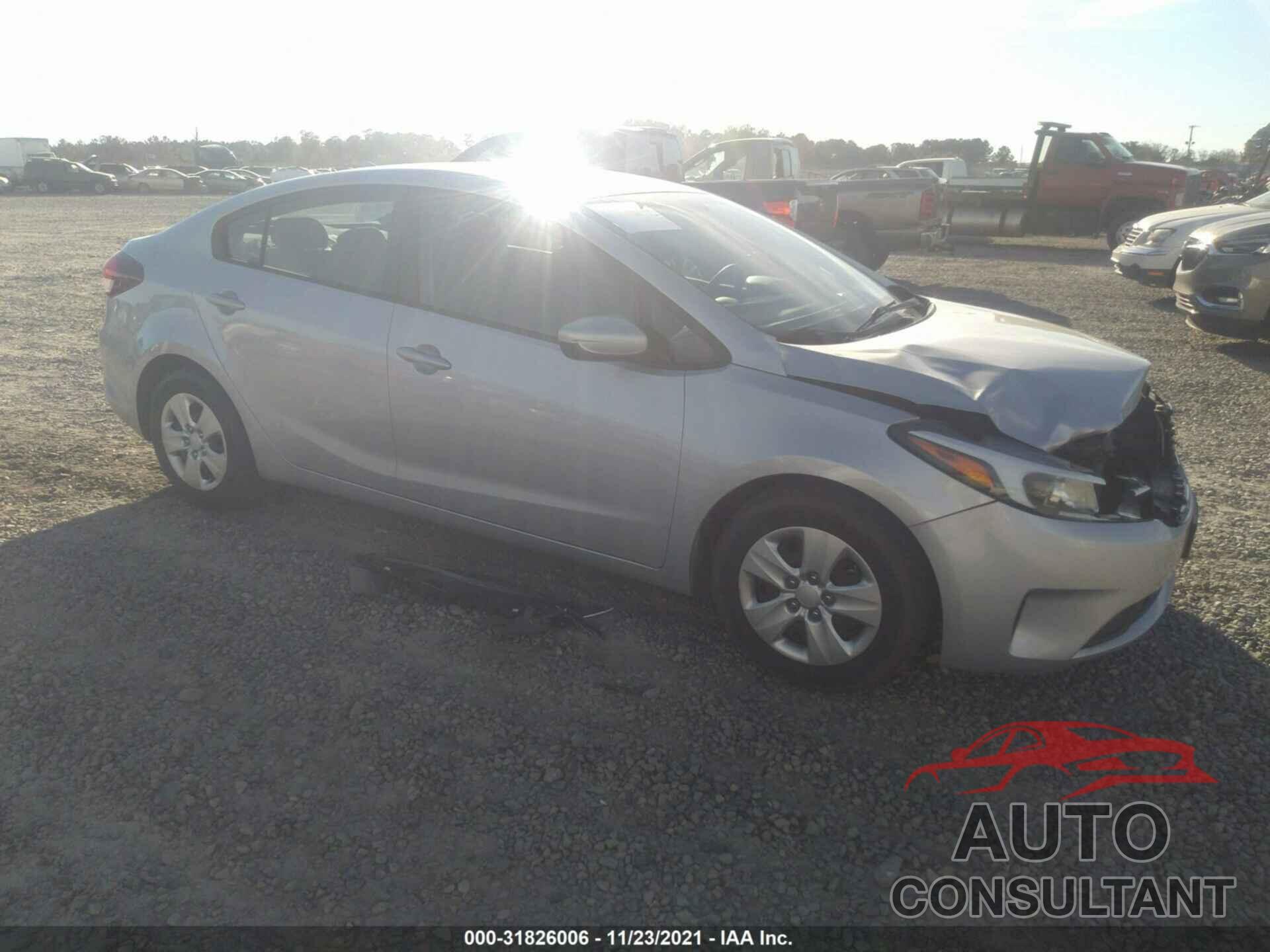 KIA FORTE 2017 - 3KPFK4A79HE083180