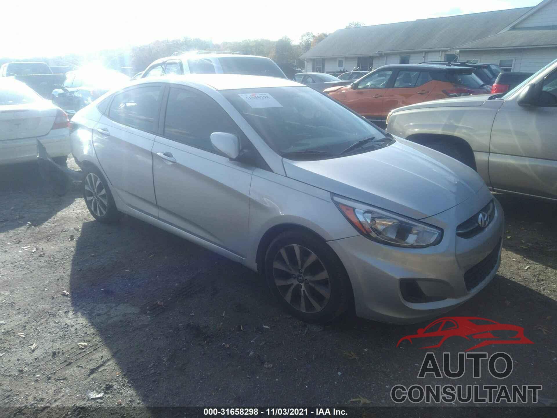 HYUNDAI ACCENT 2017 - KMHCT4AE4HU340970