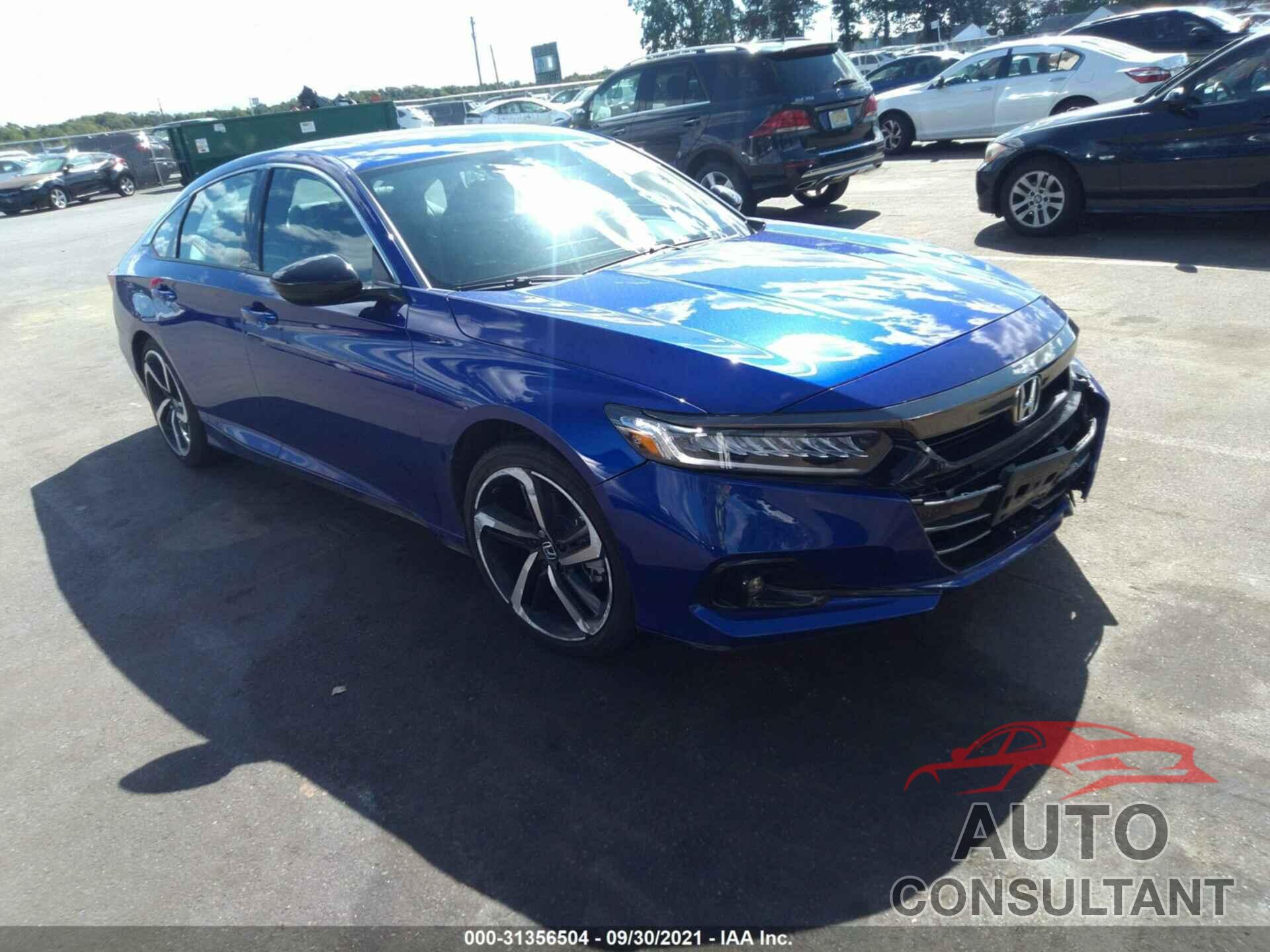 HONDA ACCORD SEDAN 2021 - 1HGCV2F32MA012809