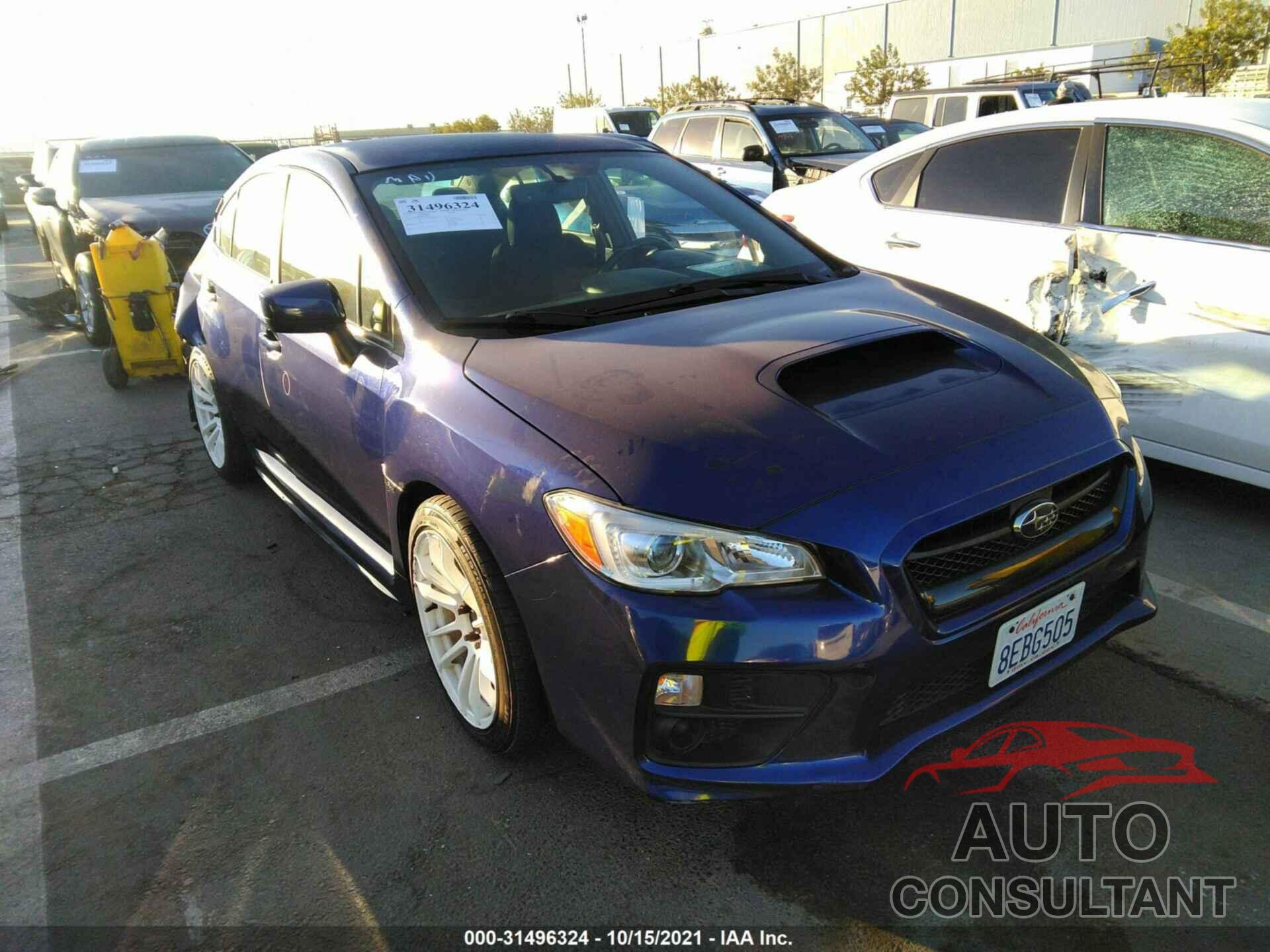 SUBARU WRX 2017 - JF1VA1B63H9827191